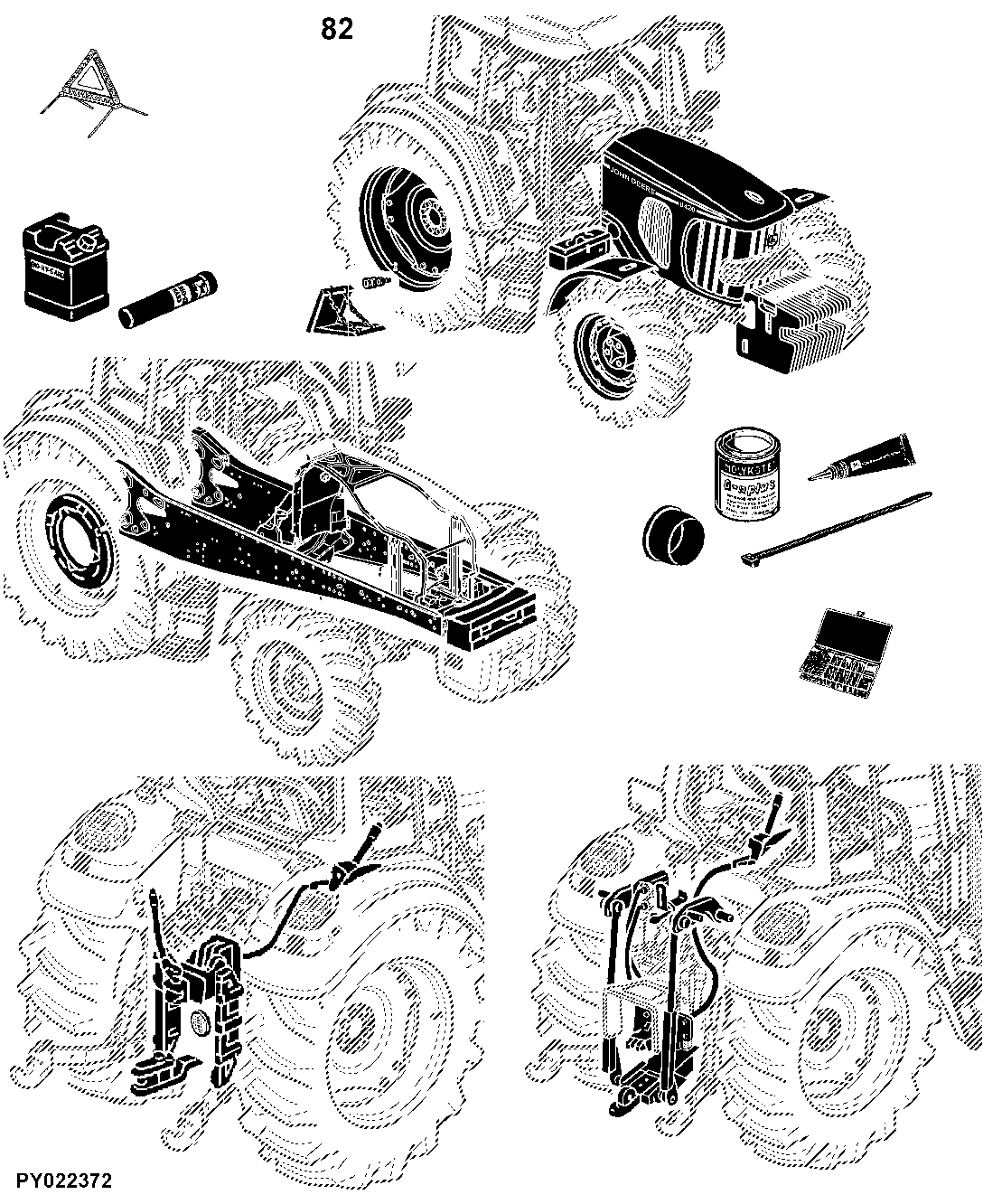 SE6020, SE6120, SE6220 Tractors (Europe Edition)