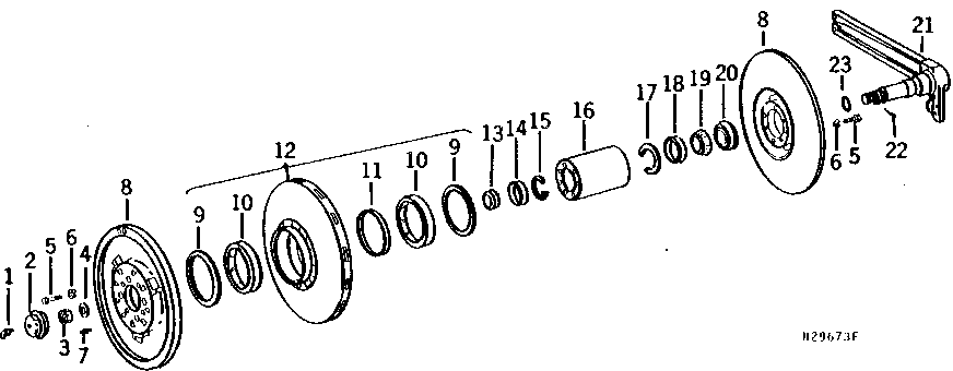 Propulsion-Drive Countershaft Sheave (Regular Belt Drive) ( - 115000)