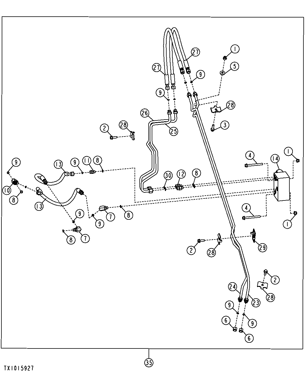 Pin Disconnect Hydraulic Lines (Powerllel™)