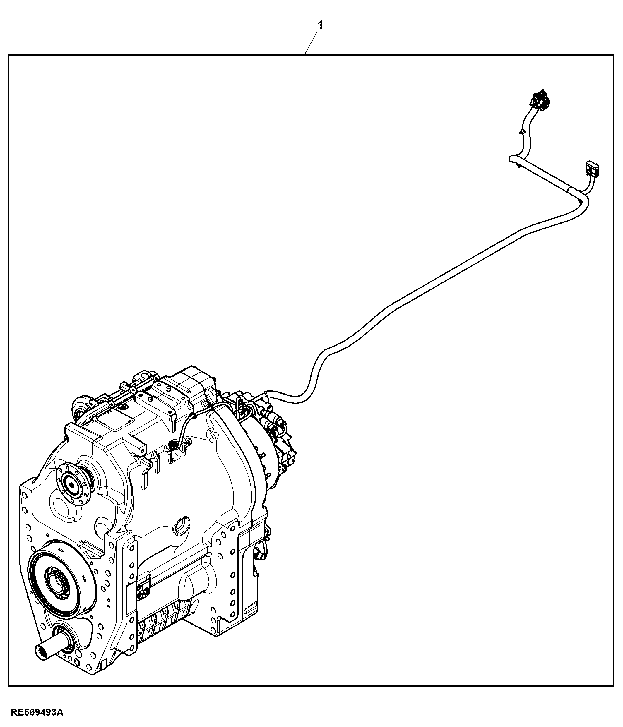 Transmission Assembly, W/ ILS™ and Counterclockwise Front PTO, e23™