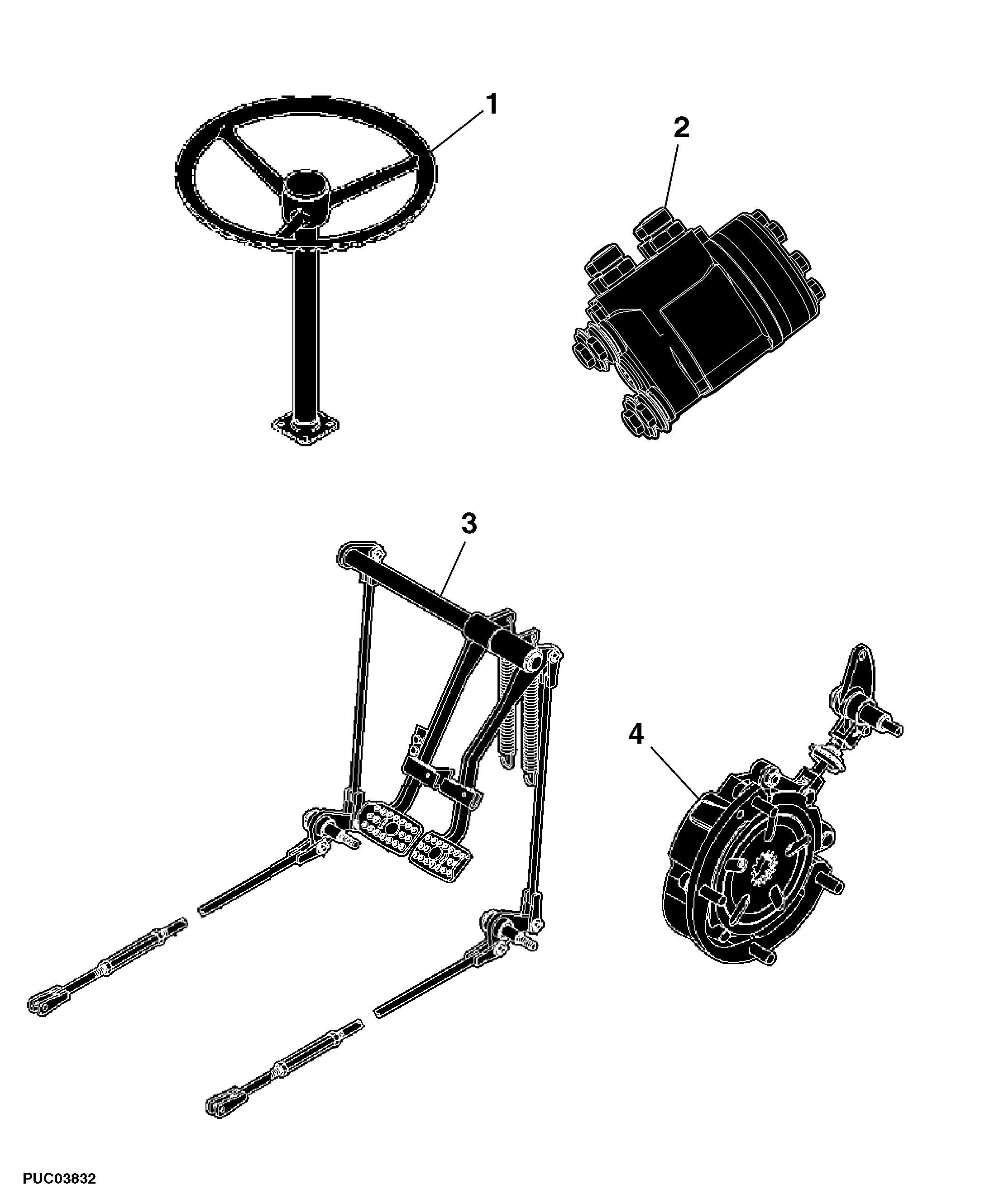60 Steering and Brakes Tractor
