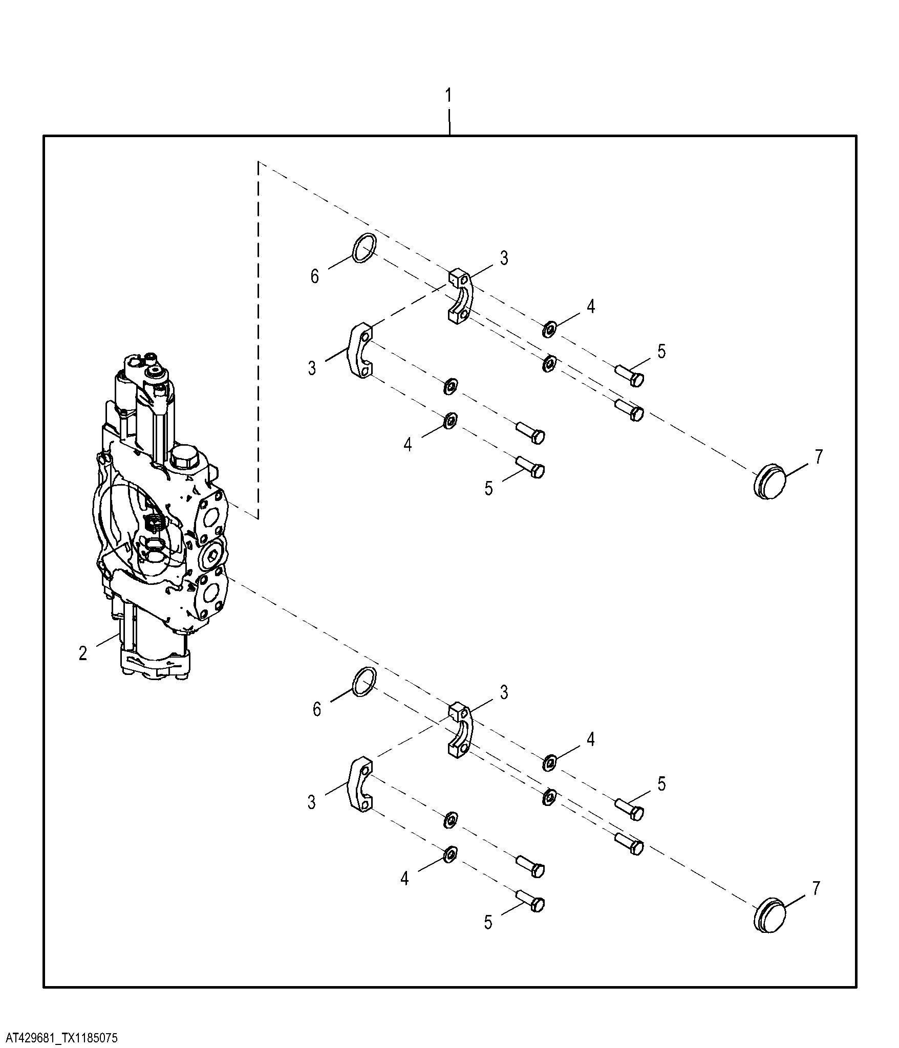 Valve Section Conversion Kit, Fifth Function