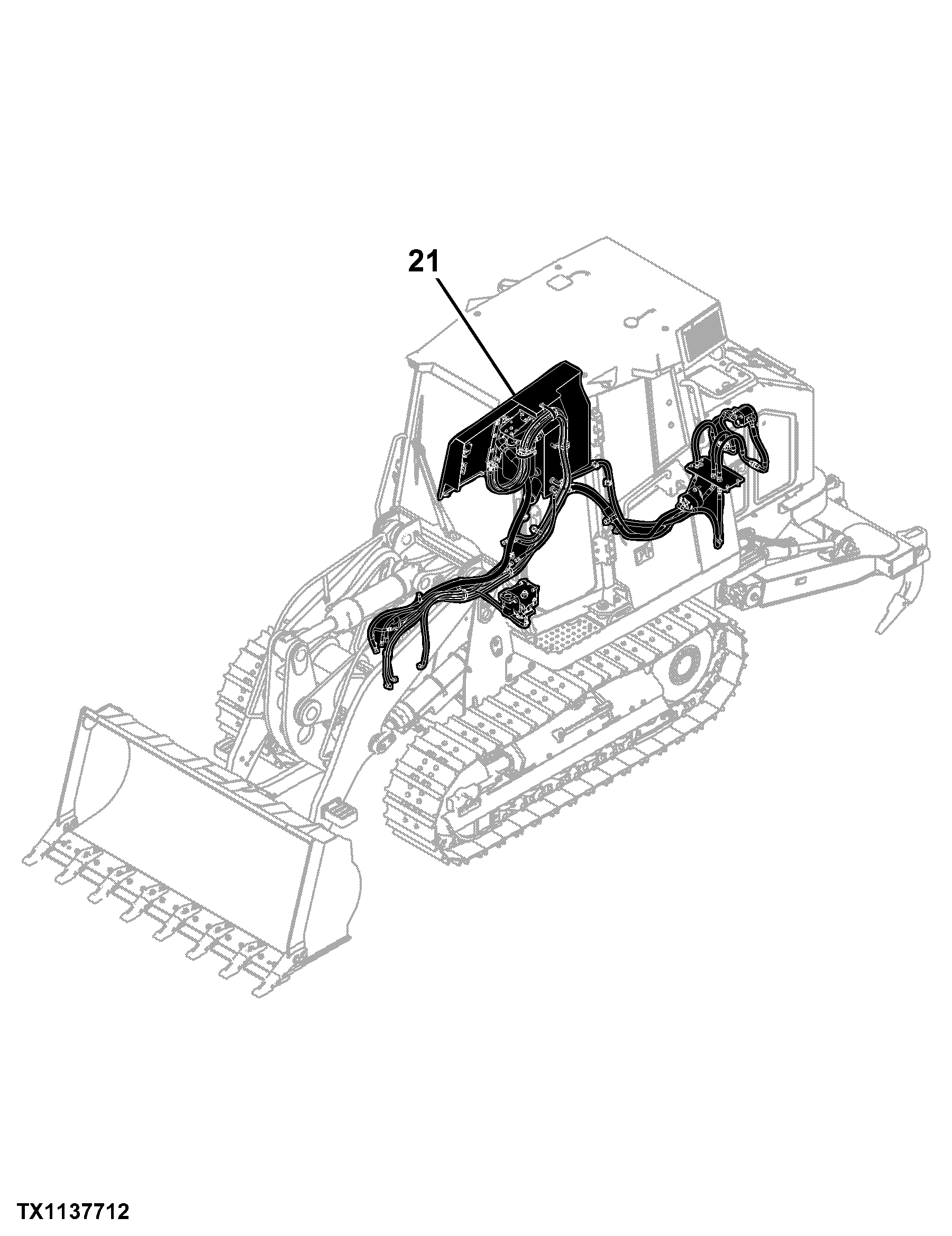 605K Crawler Loader (PIN: 1T0605KX_ _E237629- )