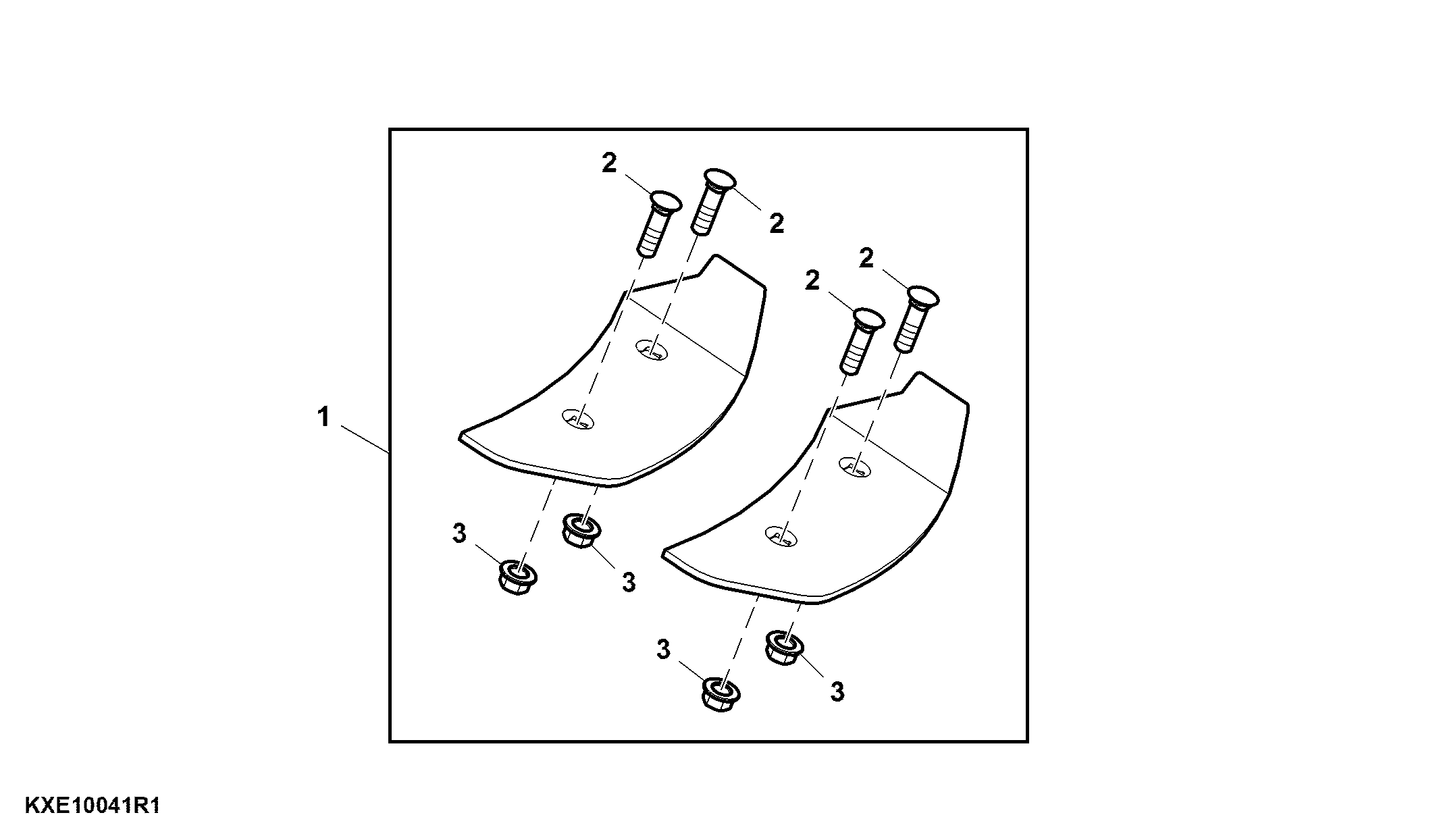 Discharge Flights Kit, Variable Stream Rotor