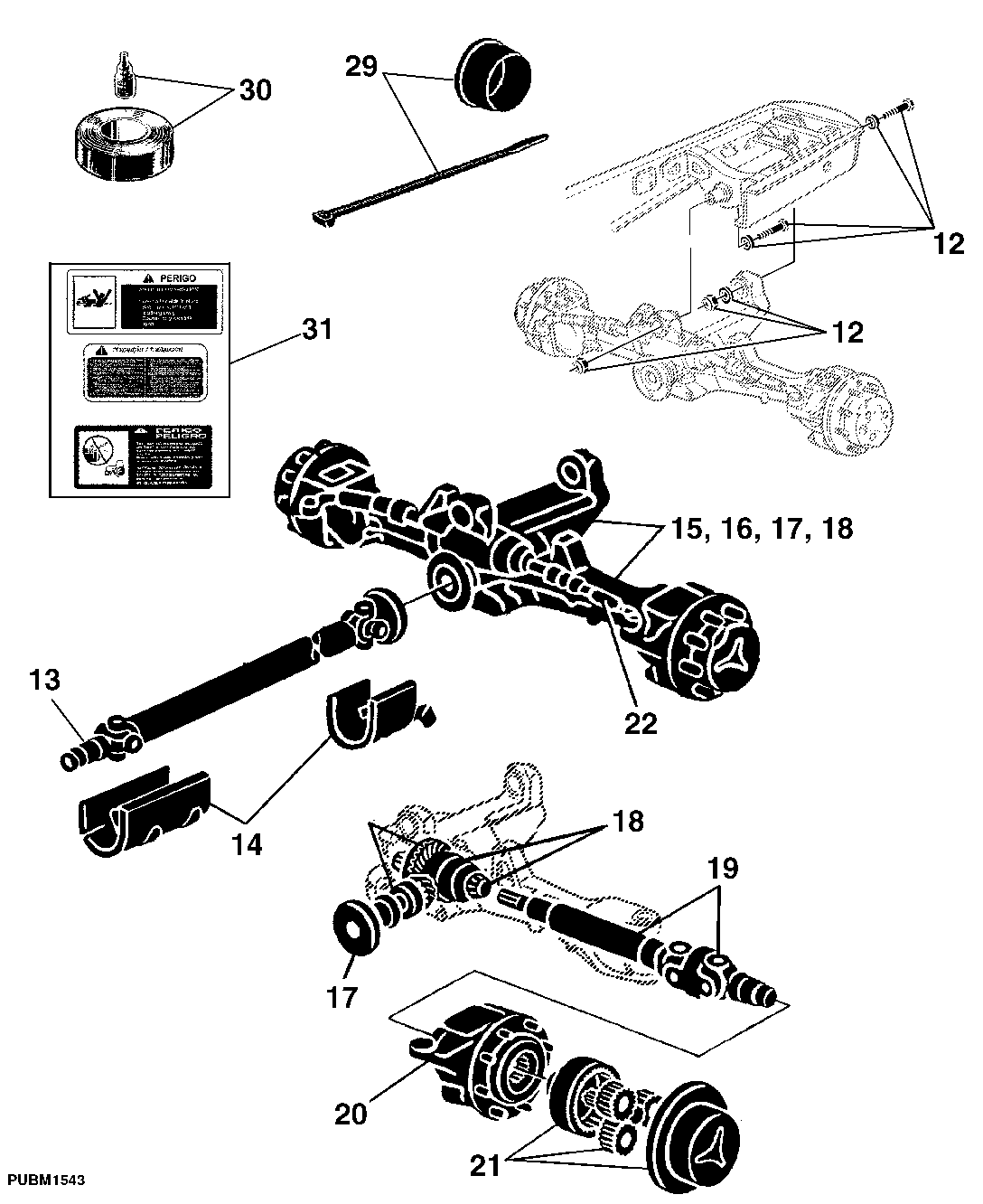 80 FRAME, FRONT AXLES, SHEETS, MISCELLANEOUS