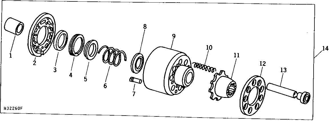 Motor Cylinder Block (4-Wheel Drive-Planetary Gearing)