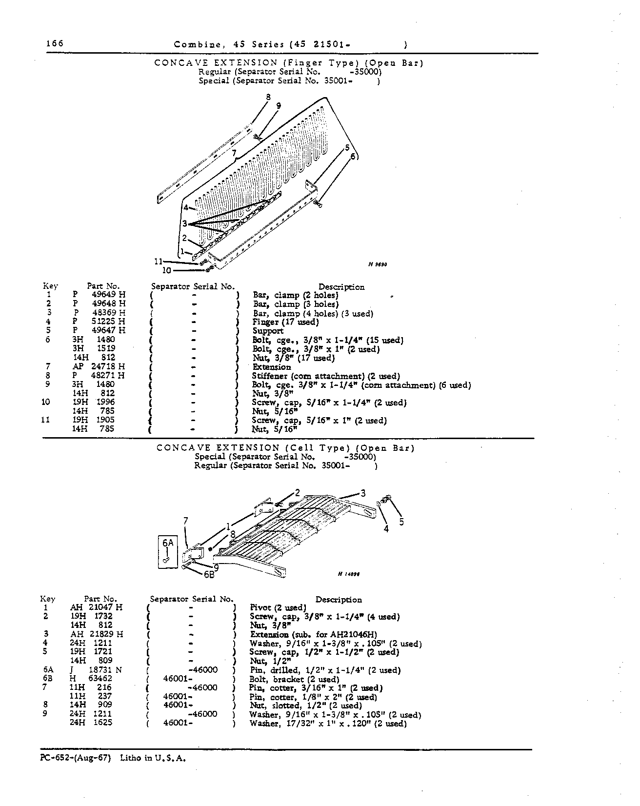 Cylinders and Concaves (Continued)