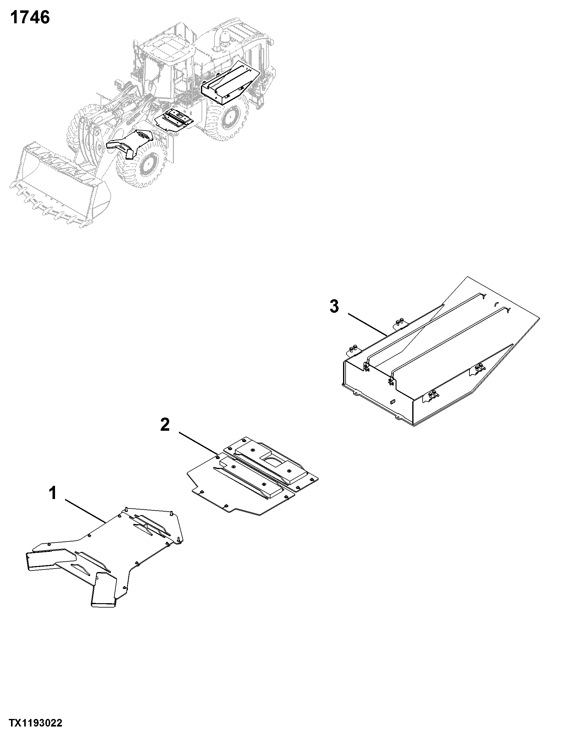 1746 Frame Bottom Guards