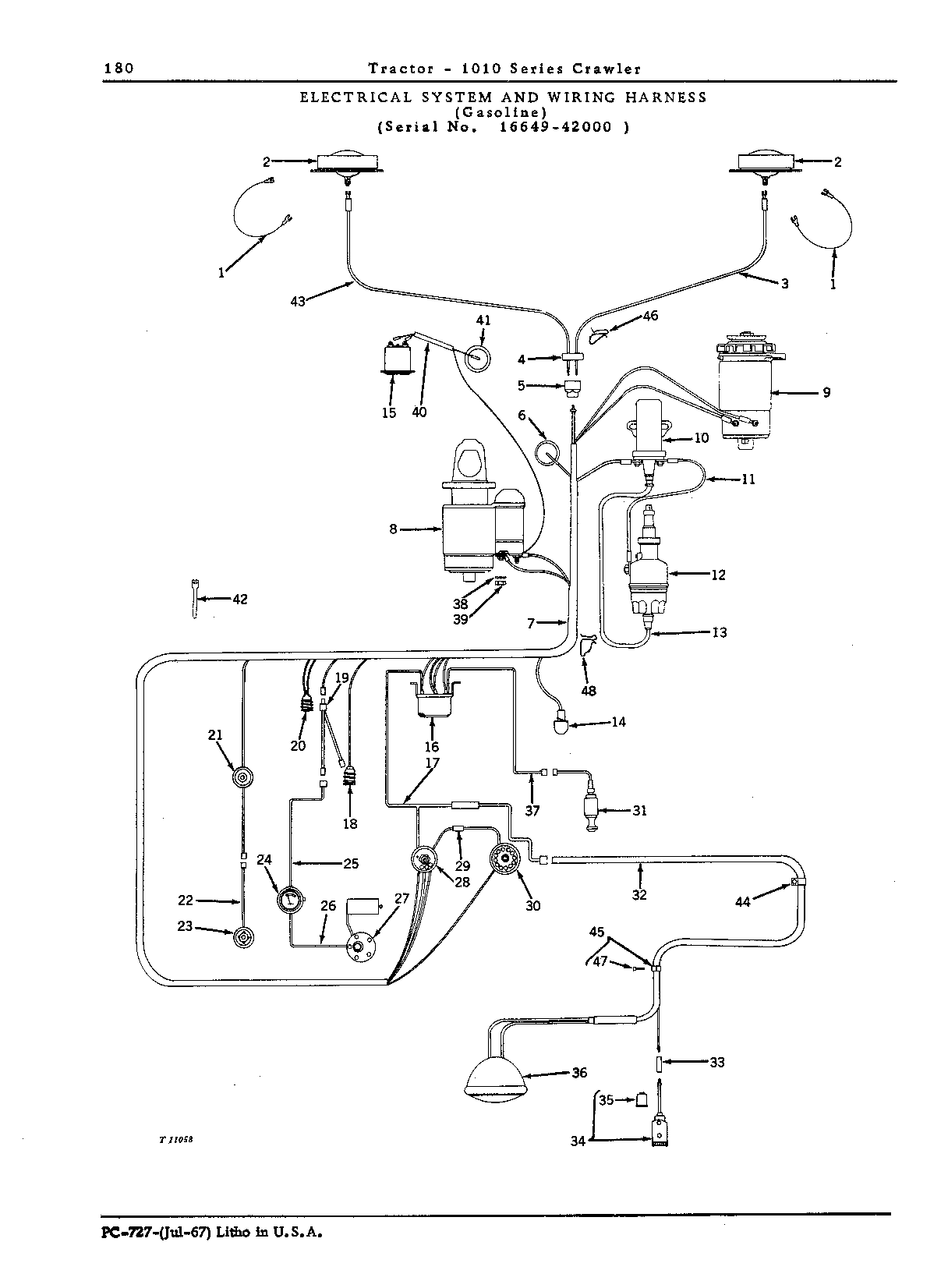 Electrical system - gasoline (Continued)