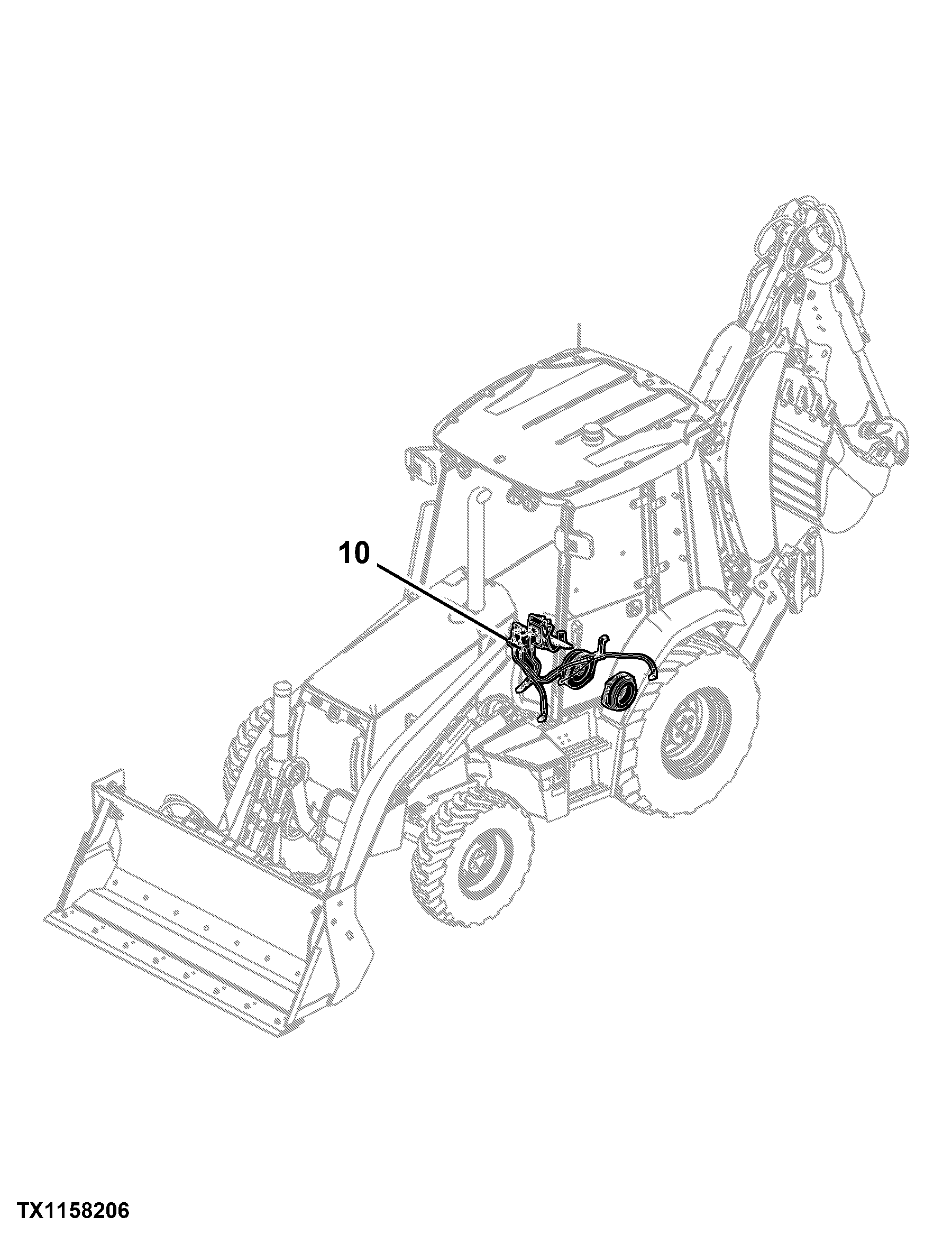 310SK TC (TMC) Backhoe Loader (Engine 4045HT063,4045HT073)(PIN: 1T0310TK_ _E219607 - E270402)