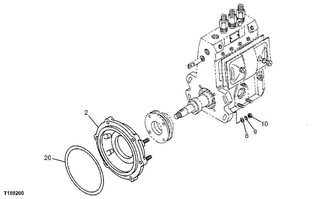FUEL INJECTION PUMP MOUNTING