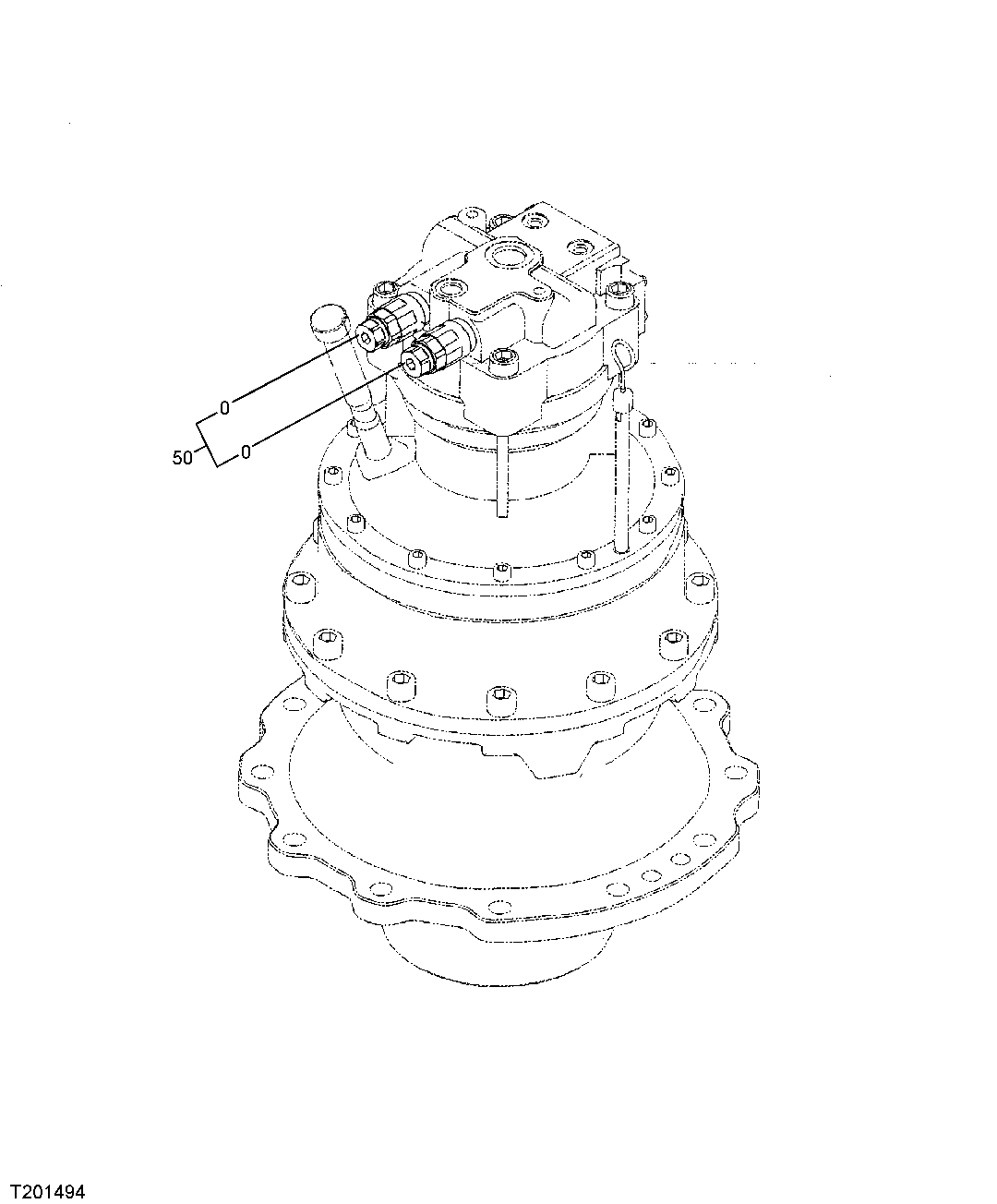 RELIEF VALVE, SUPER LONG FRONT (330CLC)