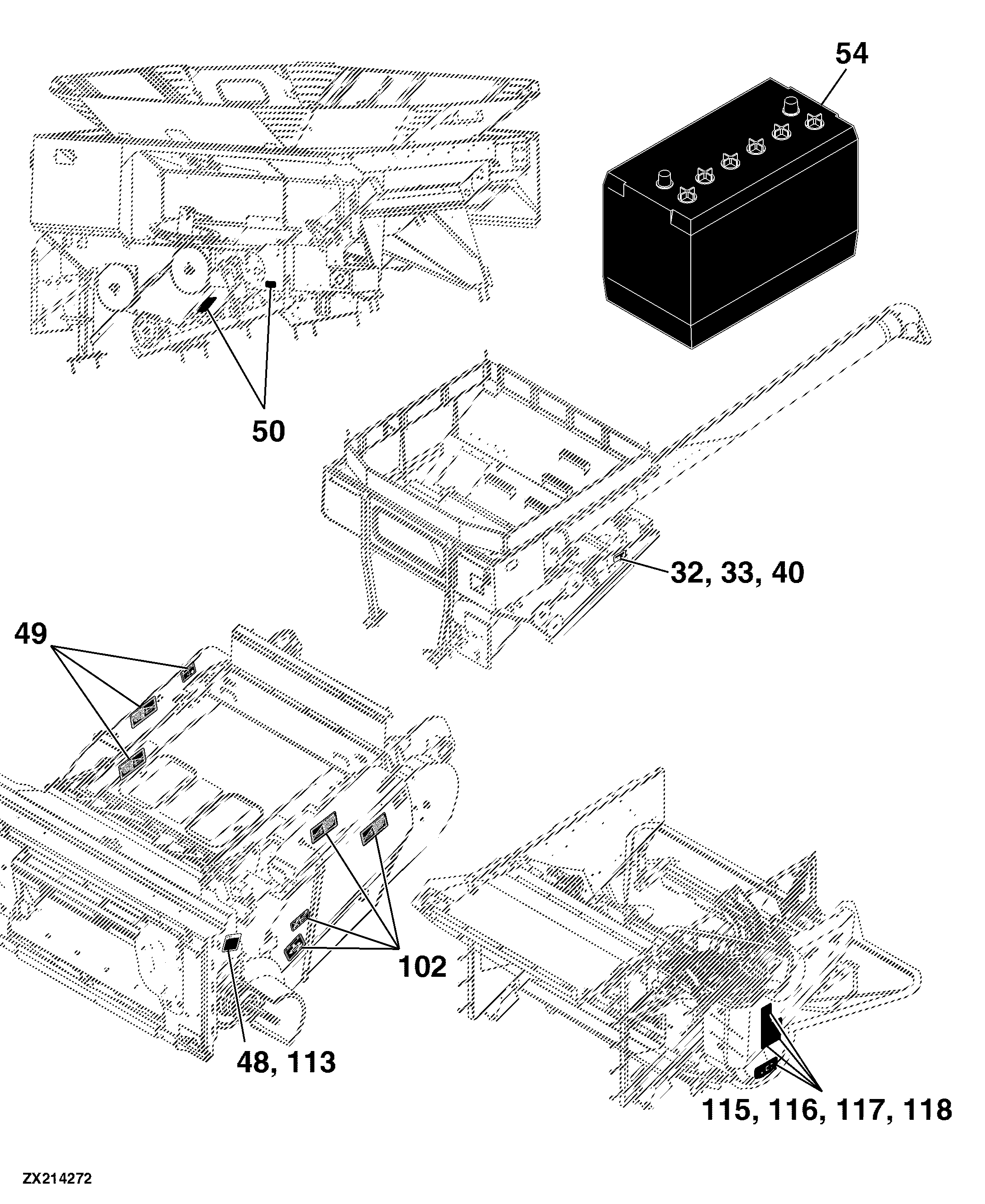 80 Frame, Miscellaneous Combine S680 - MY15