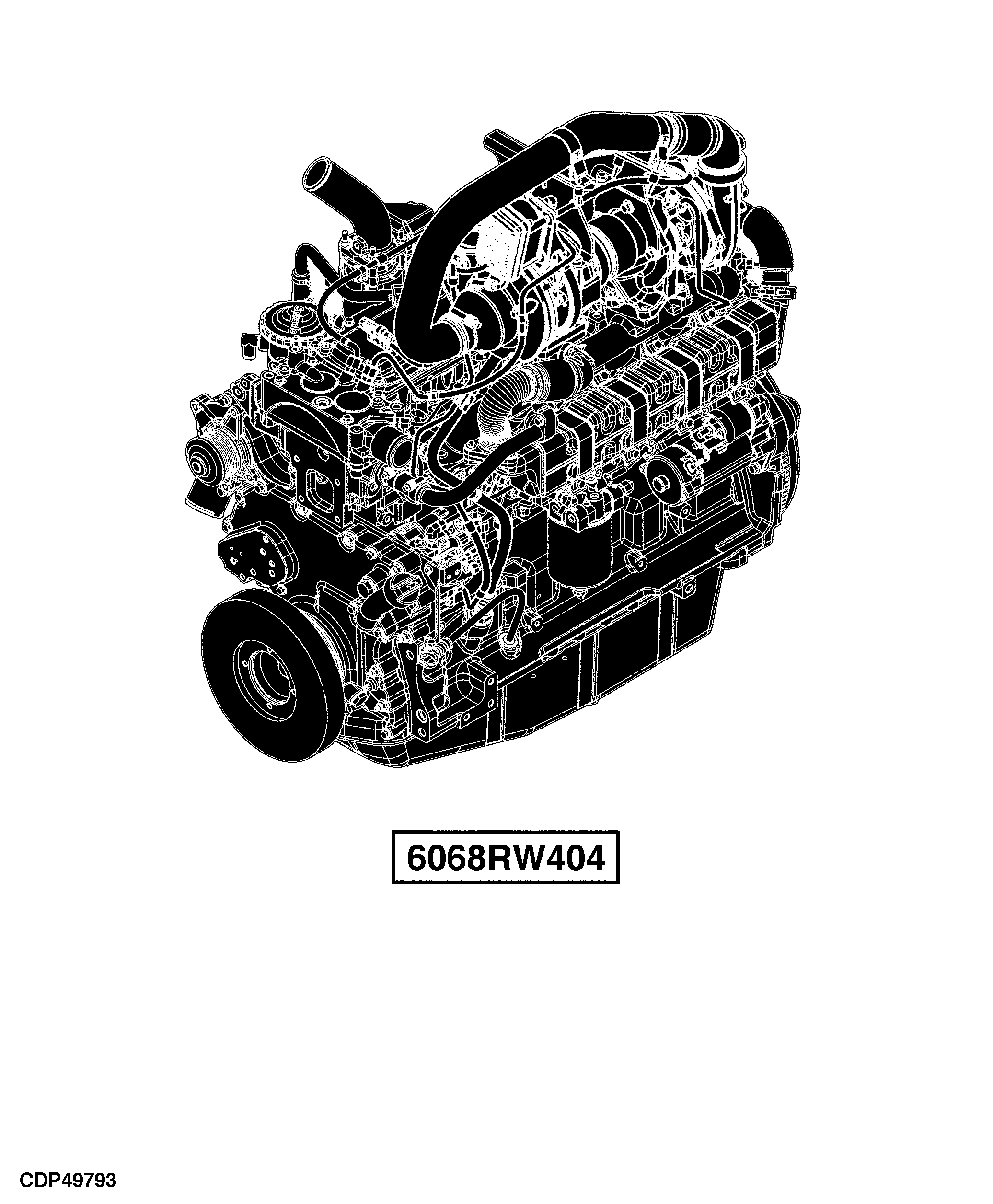 6210R Tractor (North America Edition, Engine SN: 6068RXXXXXX)(Interim Tier 4)
