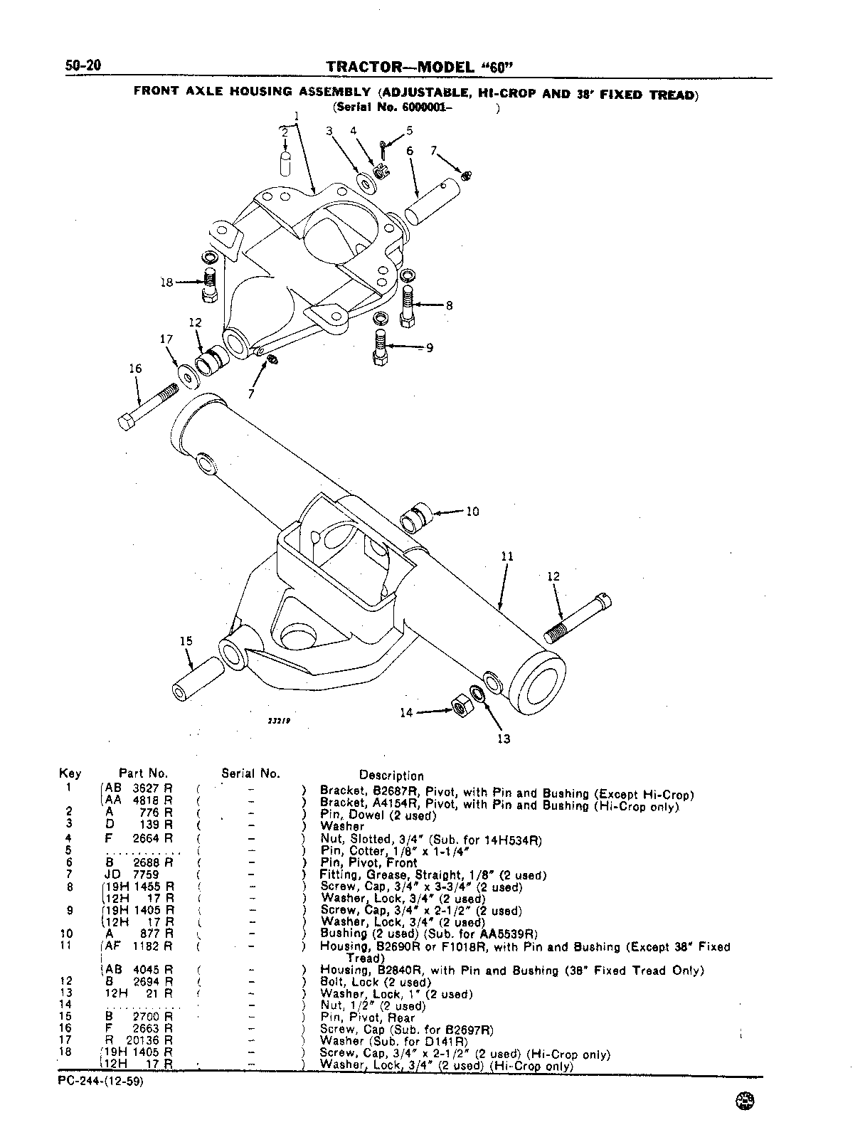 Section 50-Steering Mechanism, Front End Equipment,and Rear Wheels (Continued)