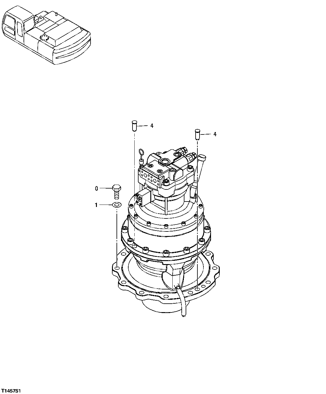 SWING GEAR BOX SUPPORT
