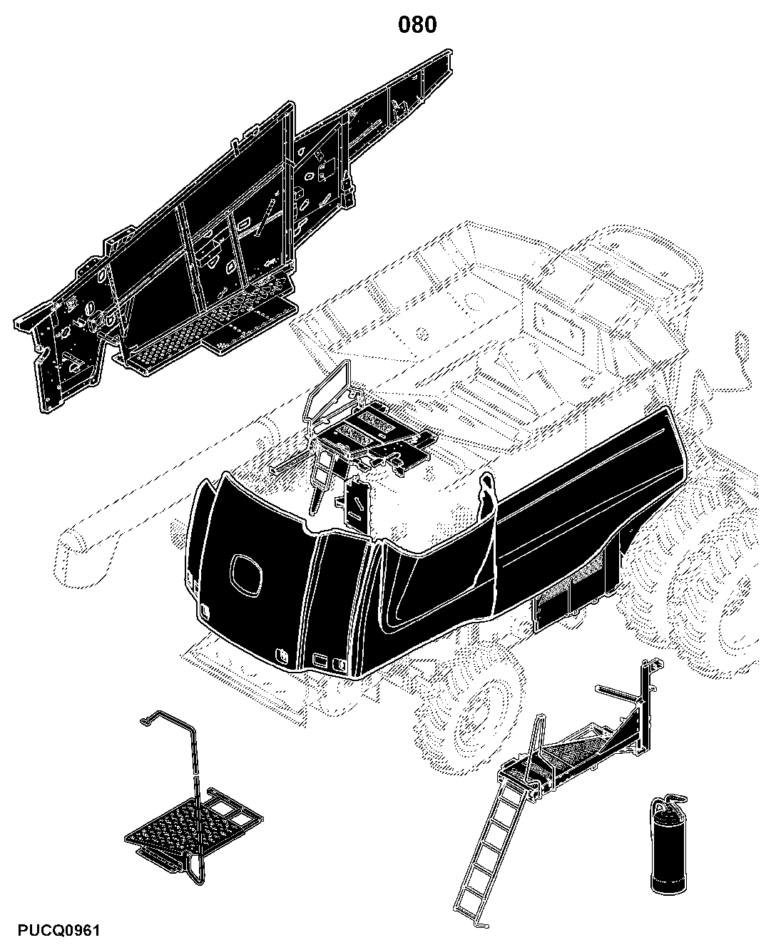 9650STS and 9750STS Self-Propelled Combines (South American Edition)