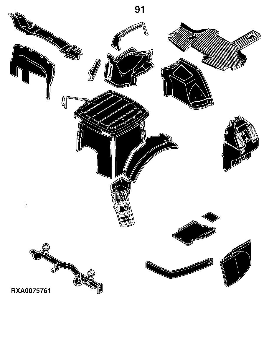 7815 Tractors (S.N. -053261)(Worldwide Edition)