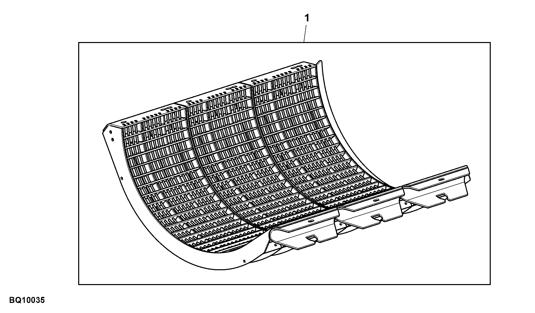 Attachment, Concave Thick Wire