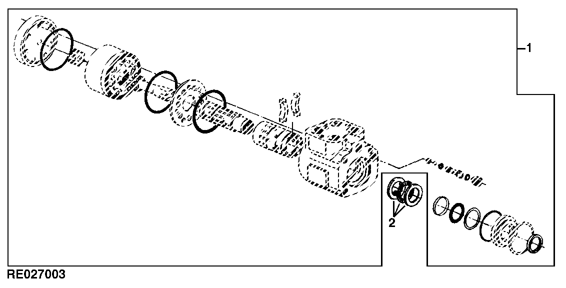 SEAL KIT/ THRUST NEEDLE BEARING KIT
