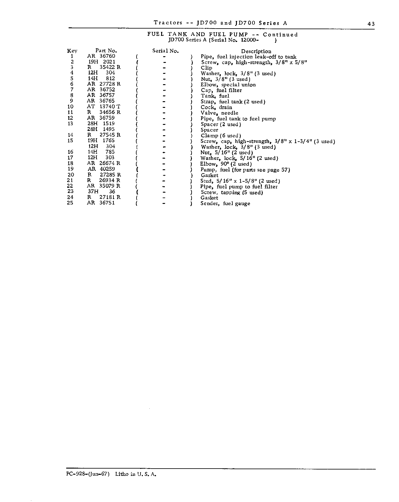 Fuel System (Continued)