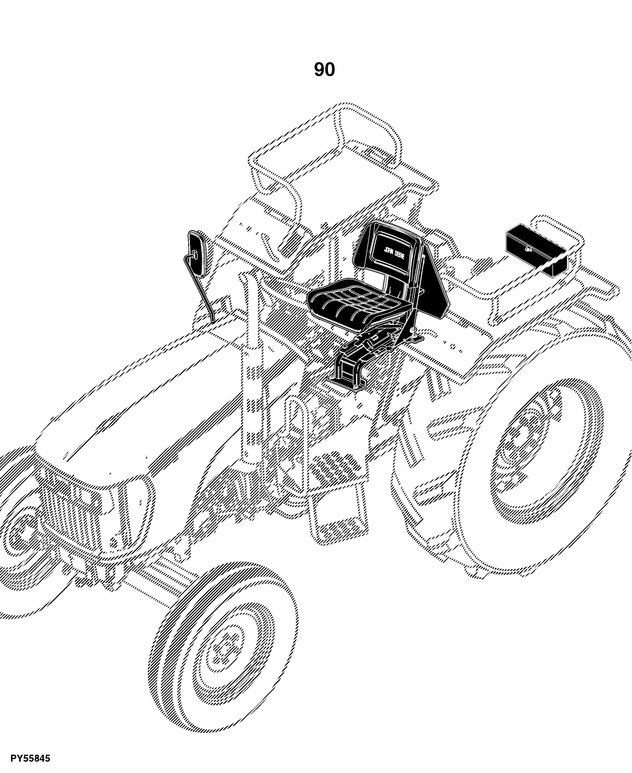 5060E Tractor (TREM IIIA Engine)(India Edition)