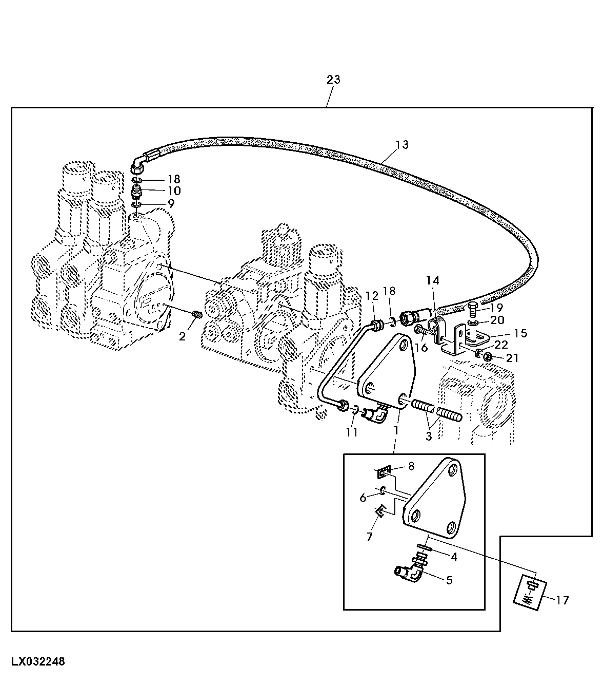 END COVER, R.H. SIDE, SELECTIVE CONTROL VALVES (301 SERIES)