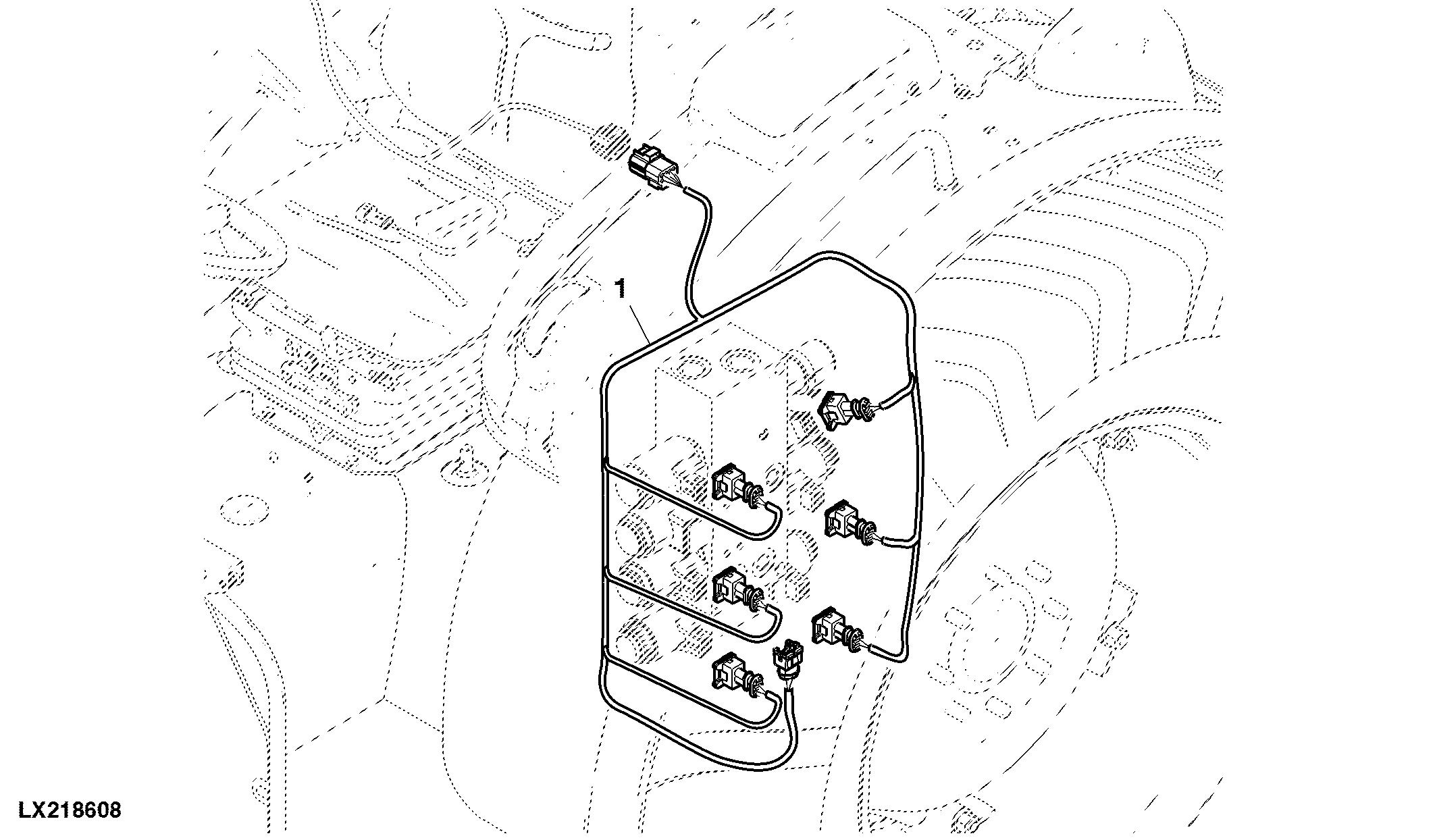 Wiring Harness, SCV Side