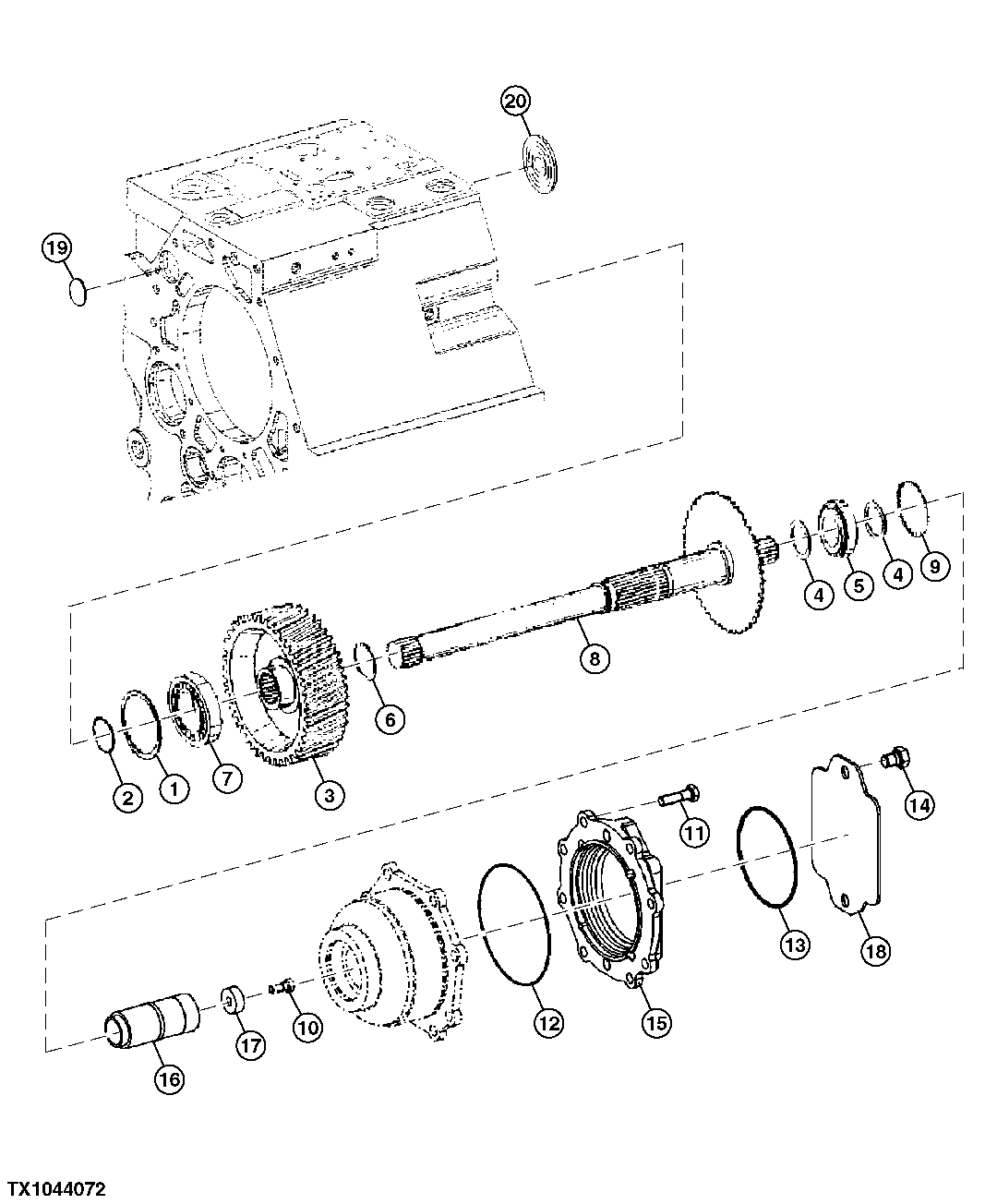 Power Takeoff (with Lock-up Torque Converter)