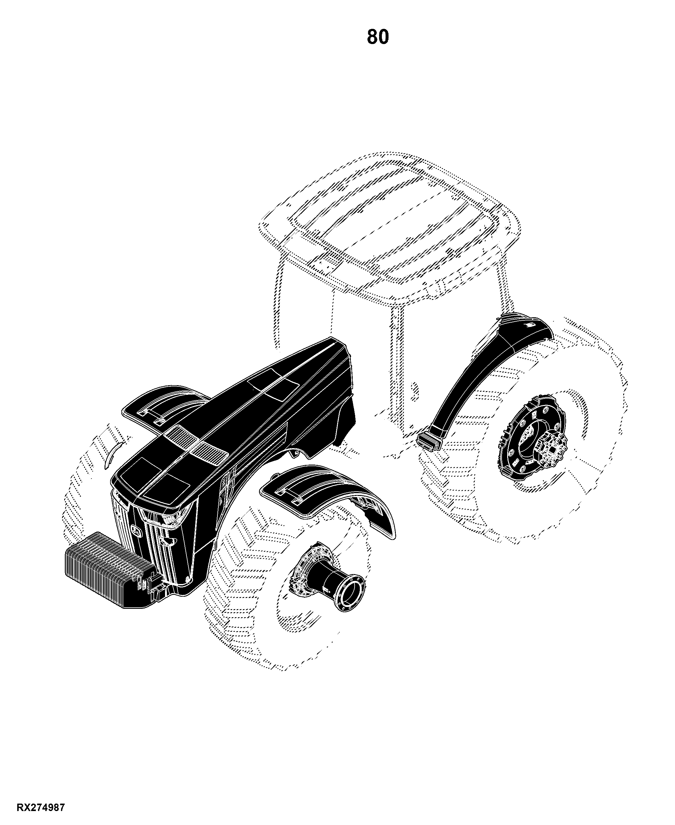 8400R Tractor (S.N. 115000- )(Worldwide Edition)