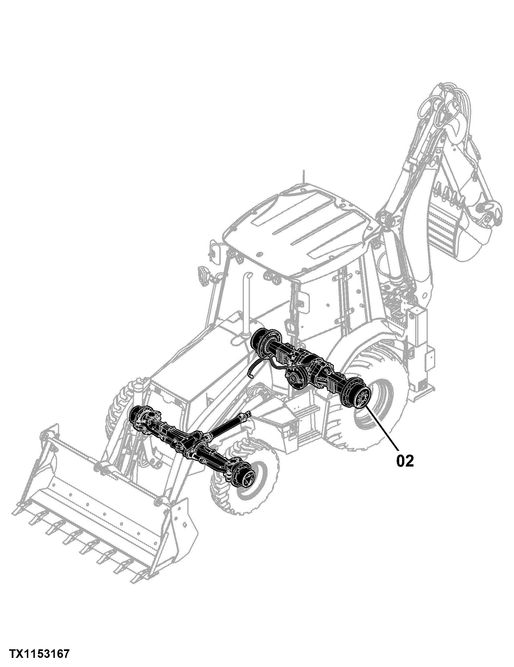 325K Backhoe Loader (PIN: 1T0325KX_ _C219607 - C234969)(Engine 4045TT096)
