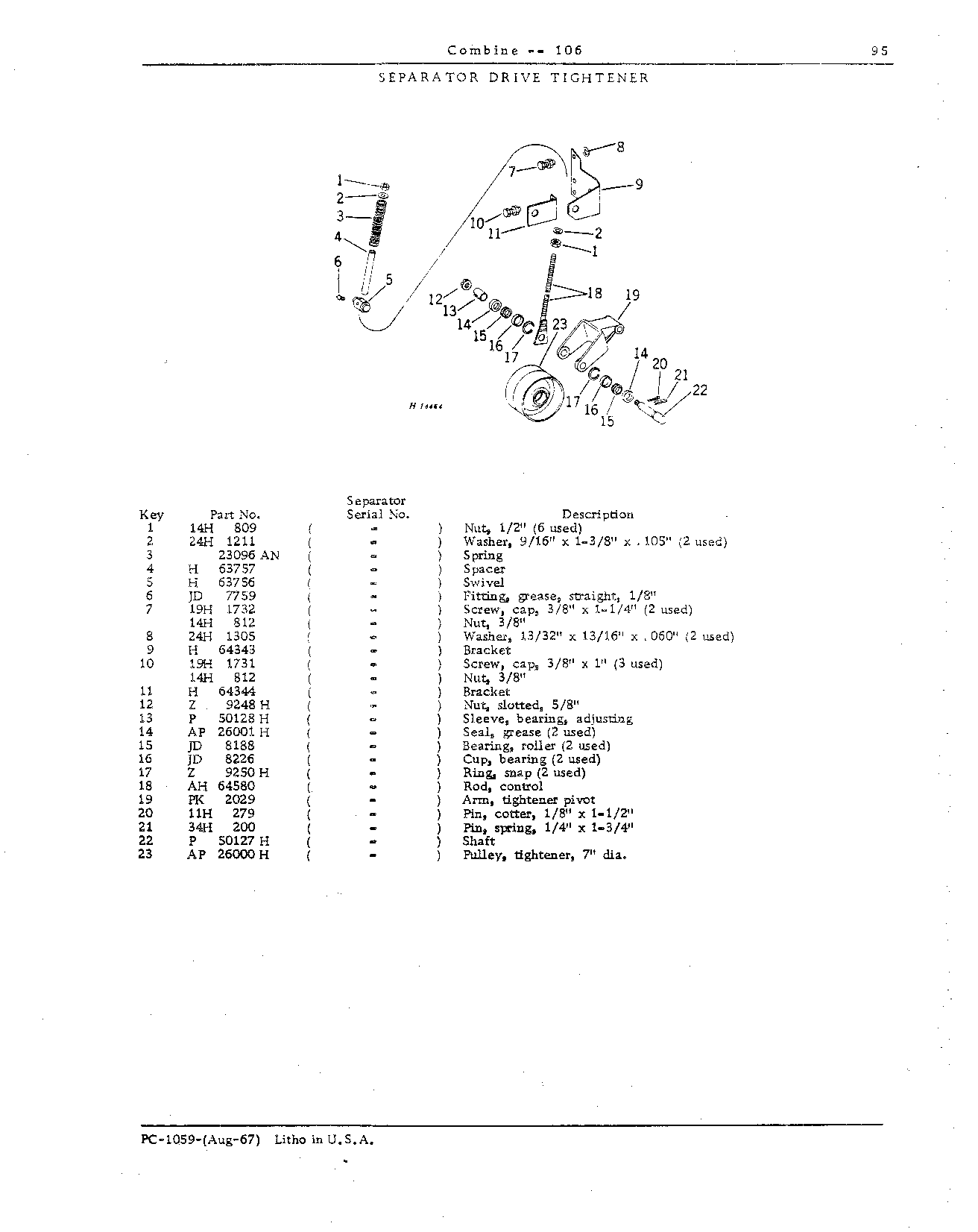 Drives and Separator Shields (Continued)