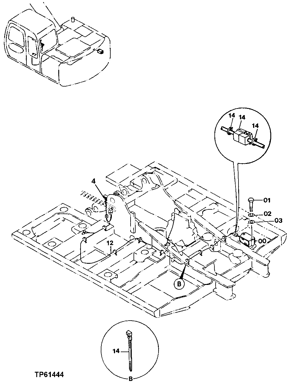 Travel Motion Alarm Switch and Wiring Harness
