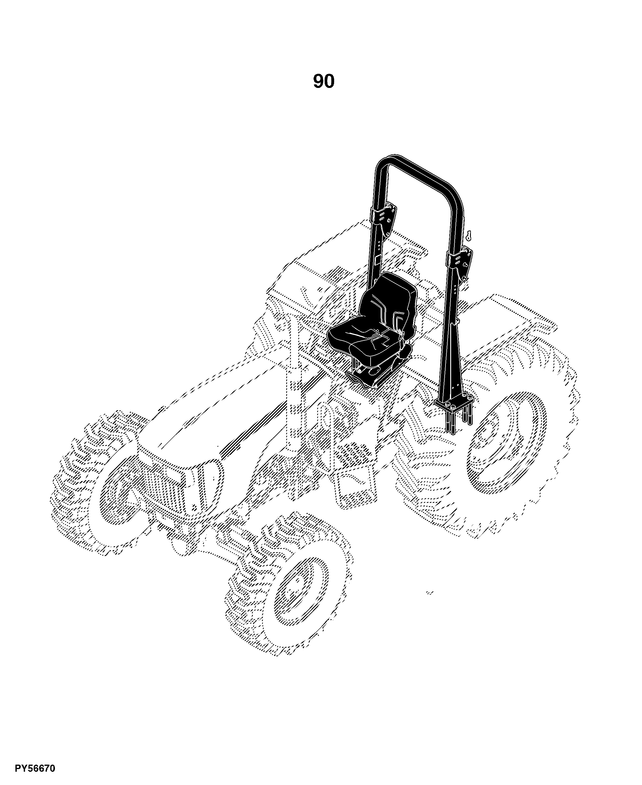 5055E Tractor (IT4)(9X3 TSS Transmission W/ Cab)(12X12 PR Transmission W/ Cab and OOS) (North America Edition)