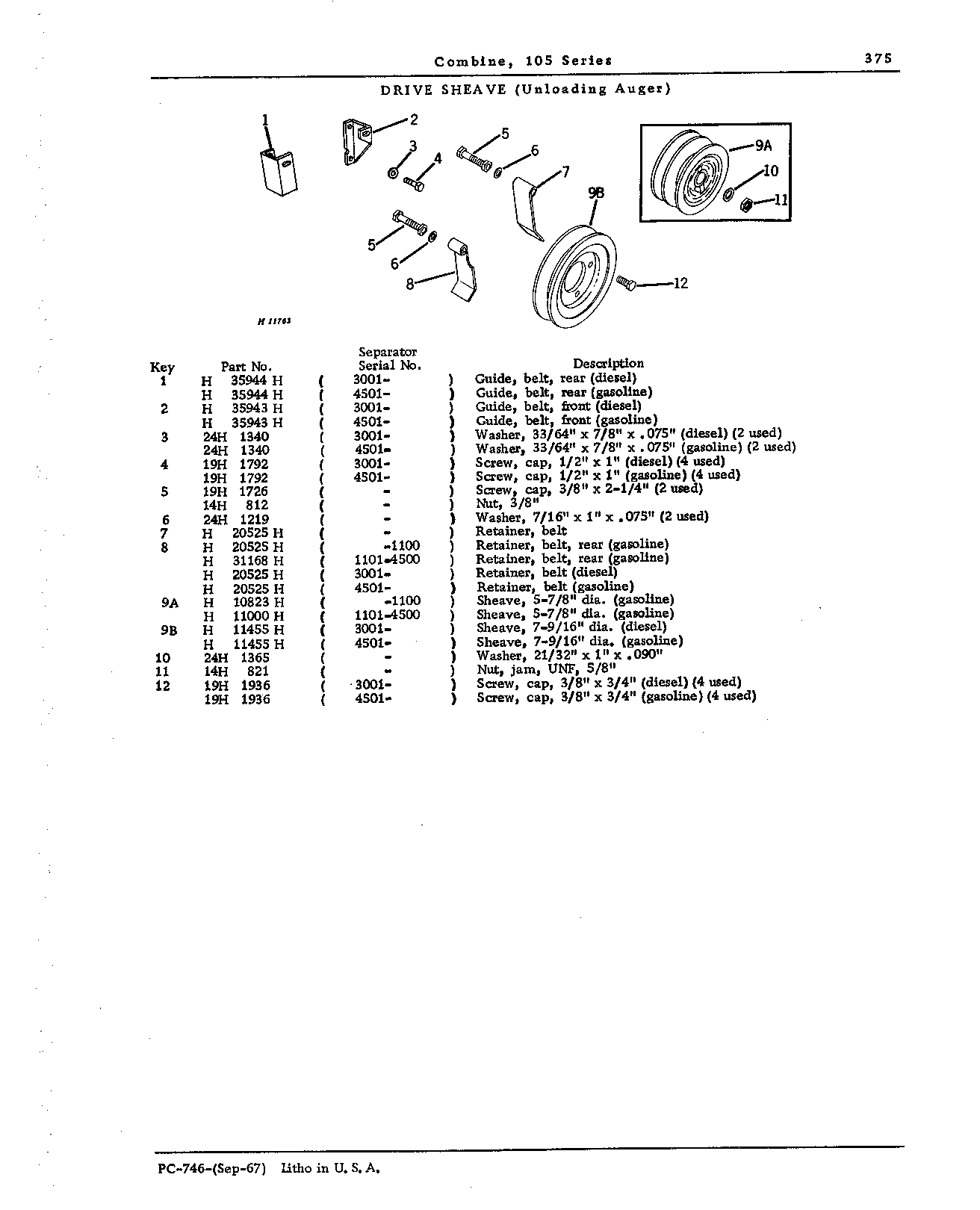 Grain Tank and Augers (Continued)