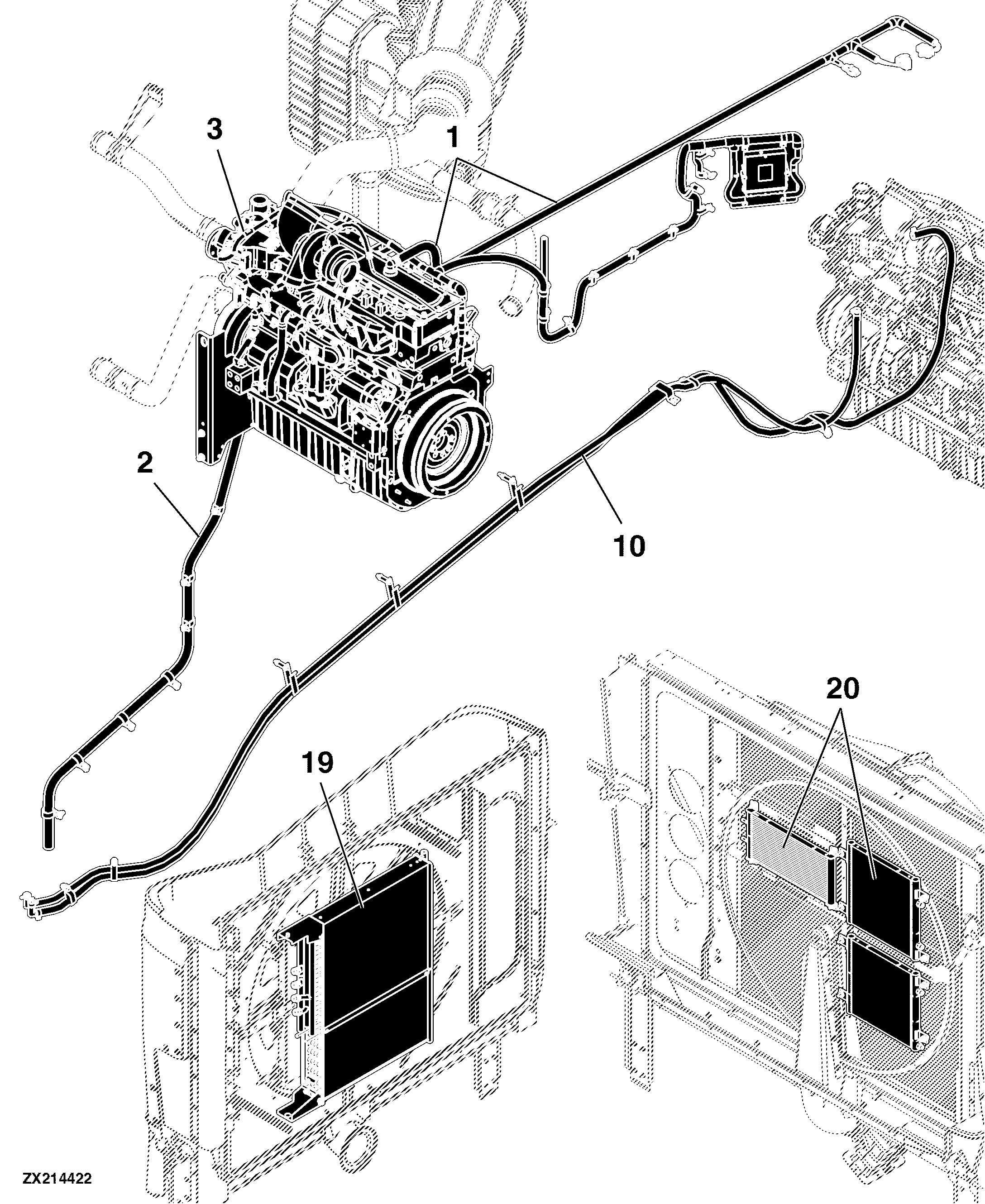 31 Engine Auxiliaries, Tank, Air System For Engine 6090HH006 - MY15