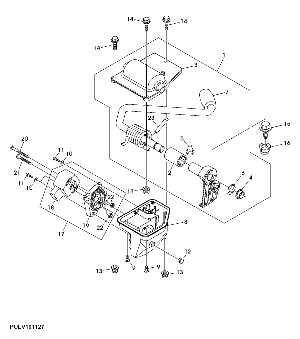 FOOT THROTTLE, PTE - OPEN OPERATOR'S STATION
