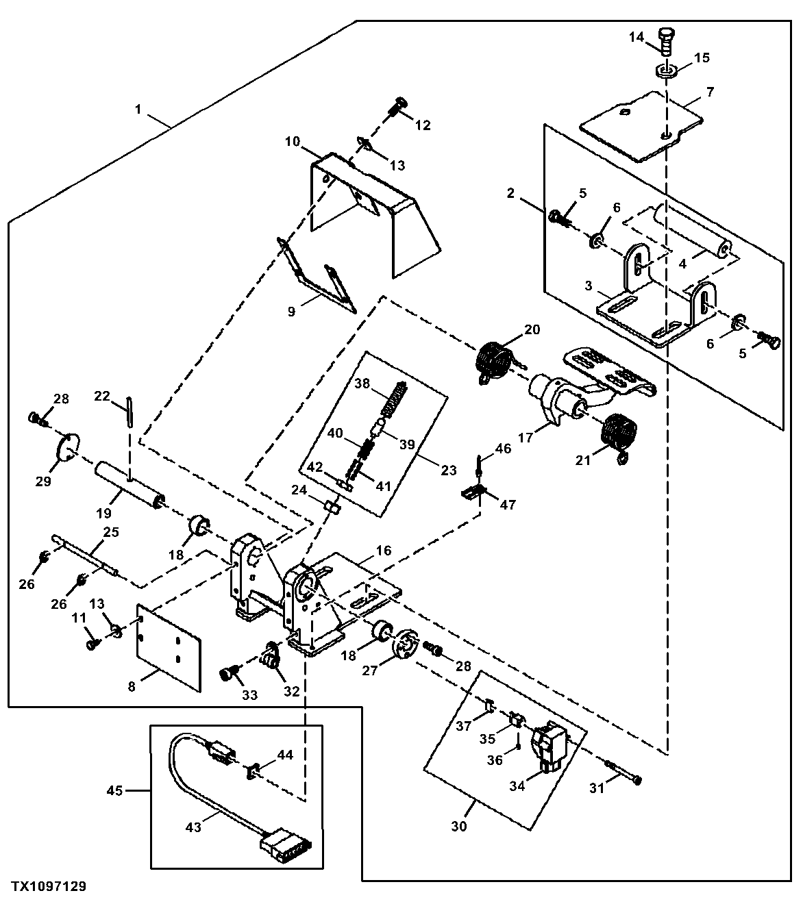 Decelerator / Brake Pedal Assembly (011903 - )