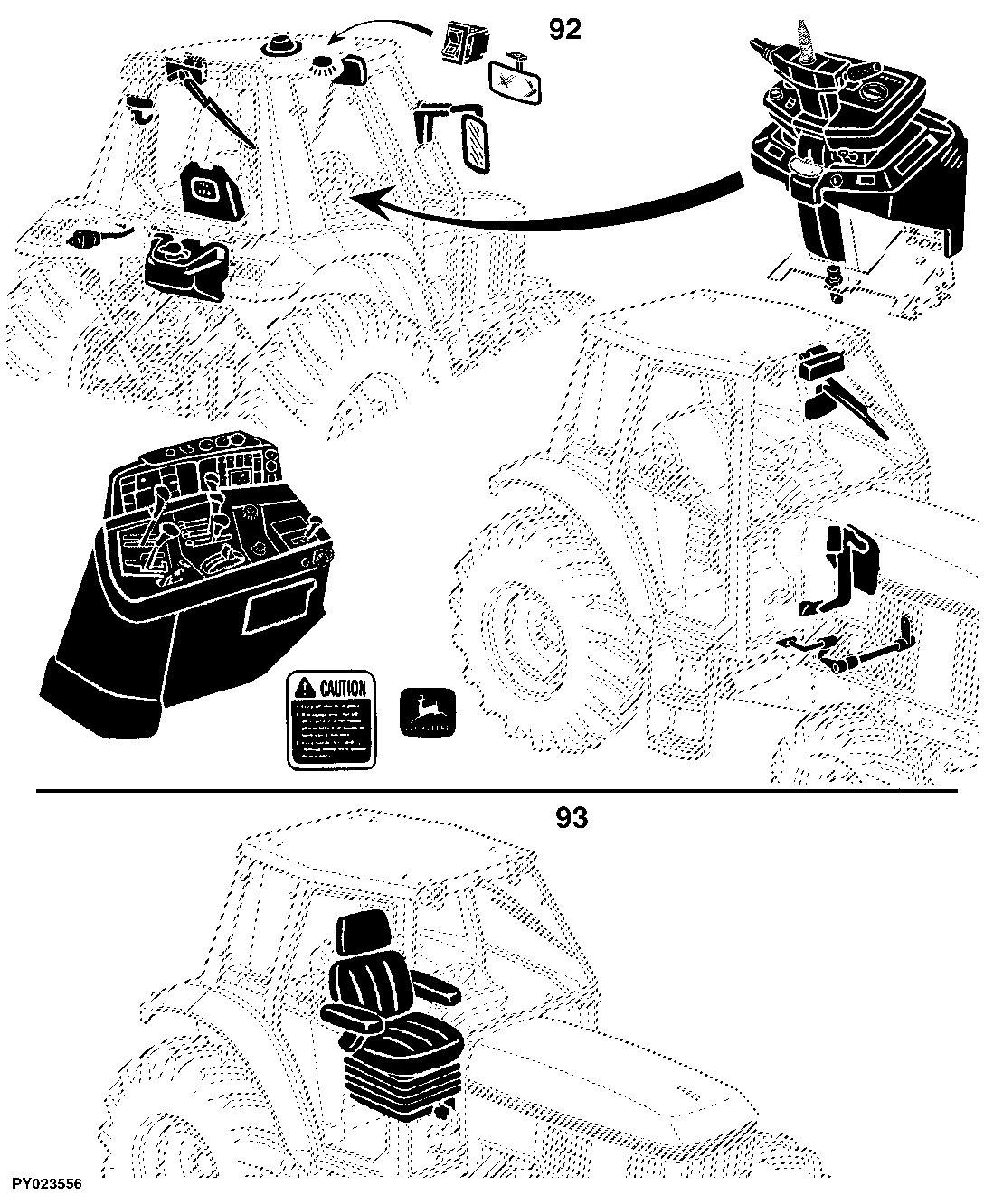 6310S, 6410S, 6510S Tractors (North America Edition)