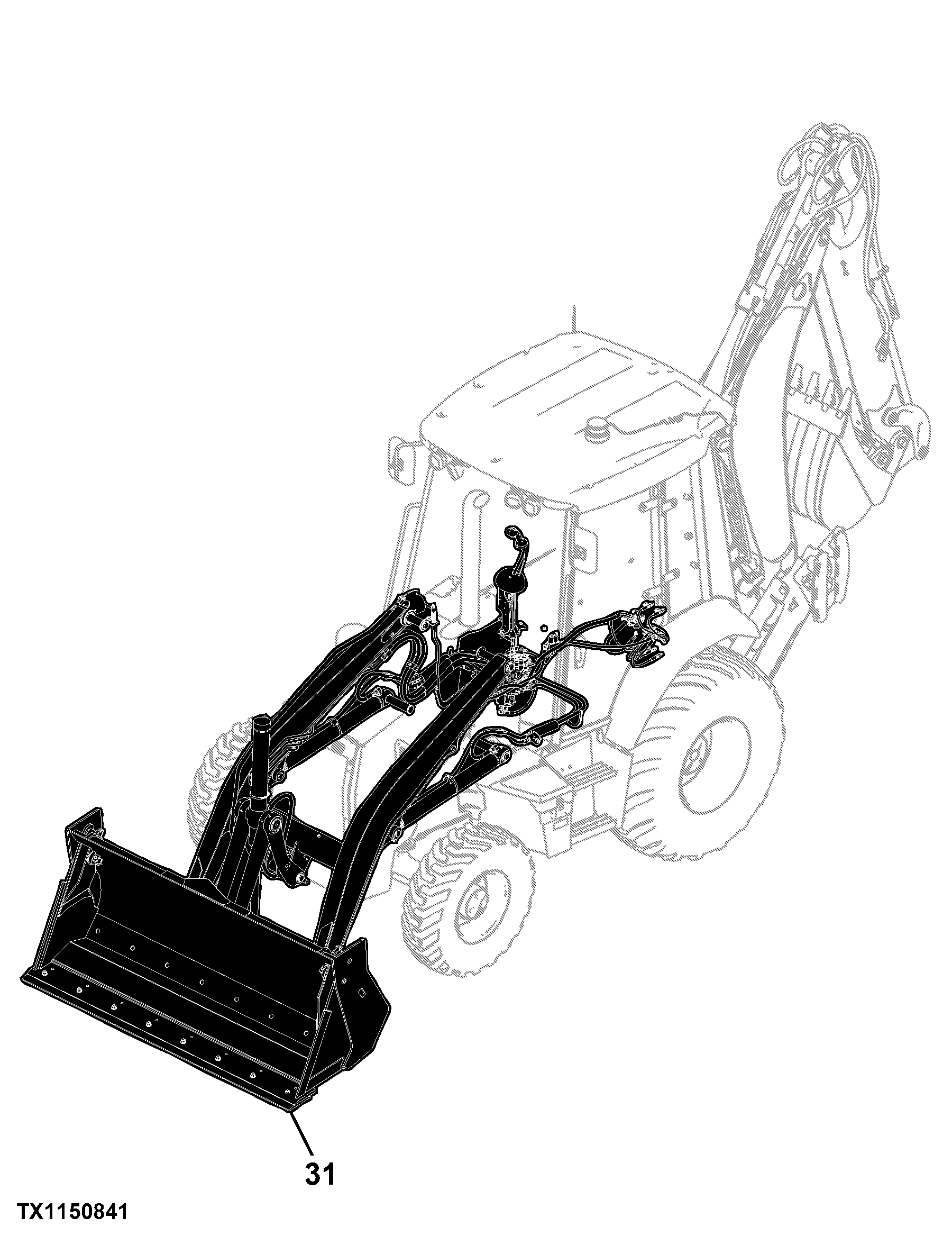 410K Backhoe Loader (Engine 4045HT063, 4045HT073)(PIN: 1T0410KX_ _E219607 - E277405)