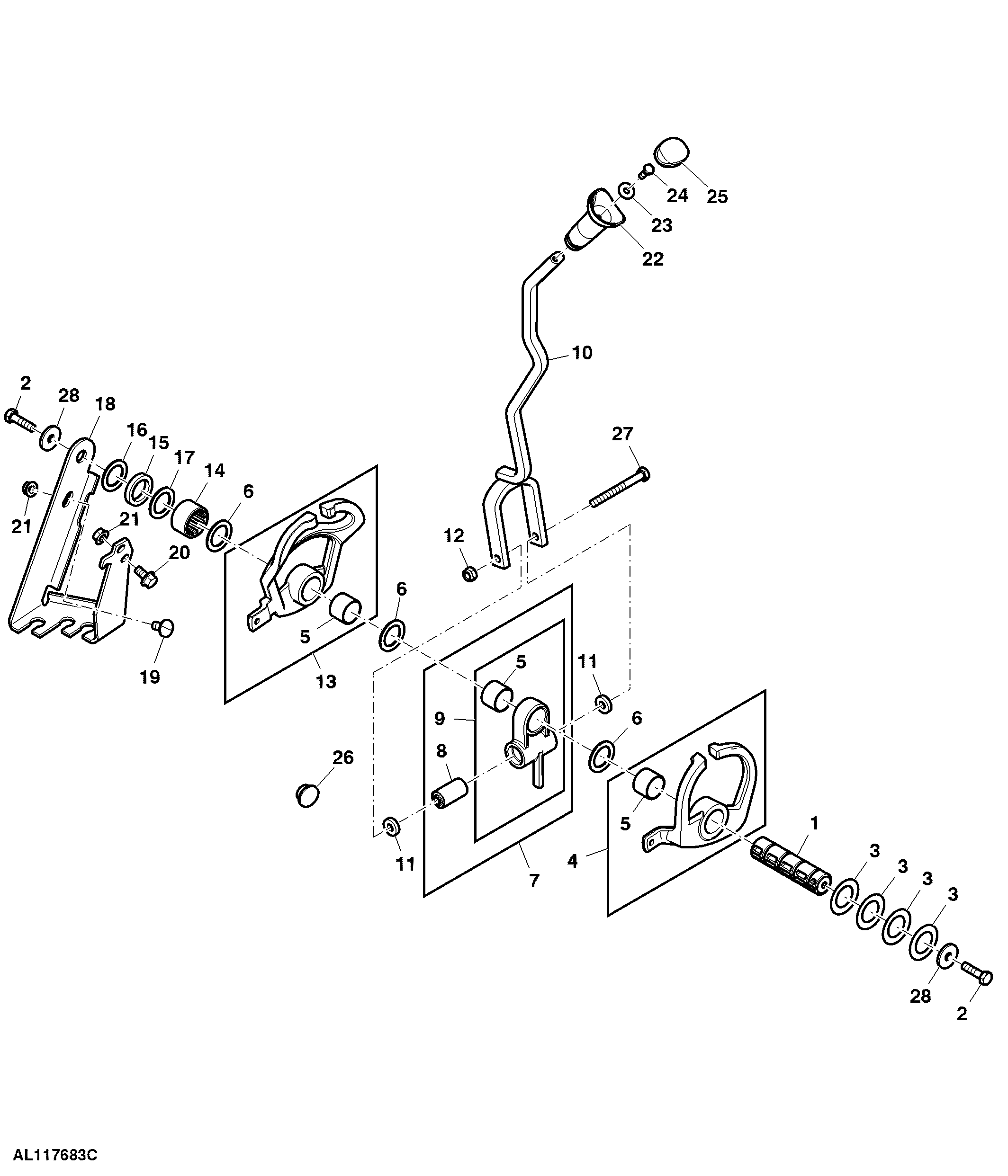 Range Shift, SyncroPlus™ / PowrReverser™, W/ 4-Ranges, W/ OOS