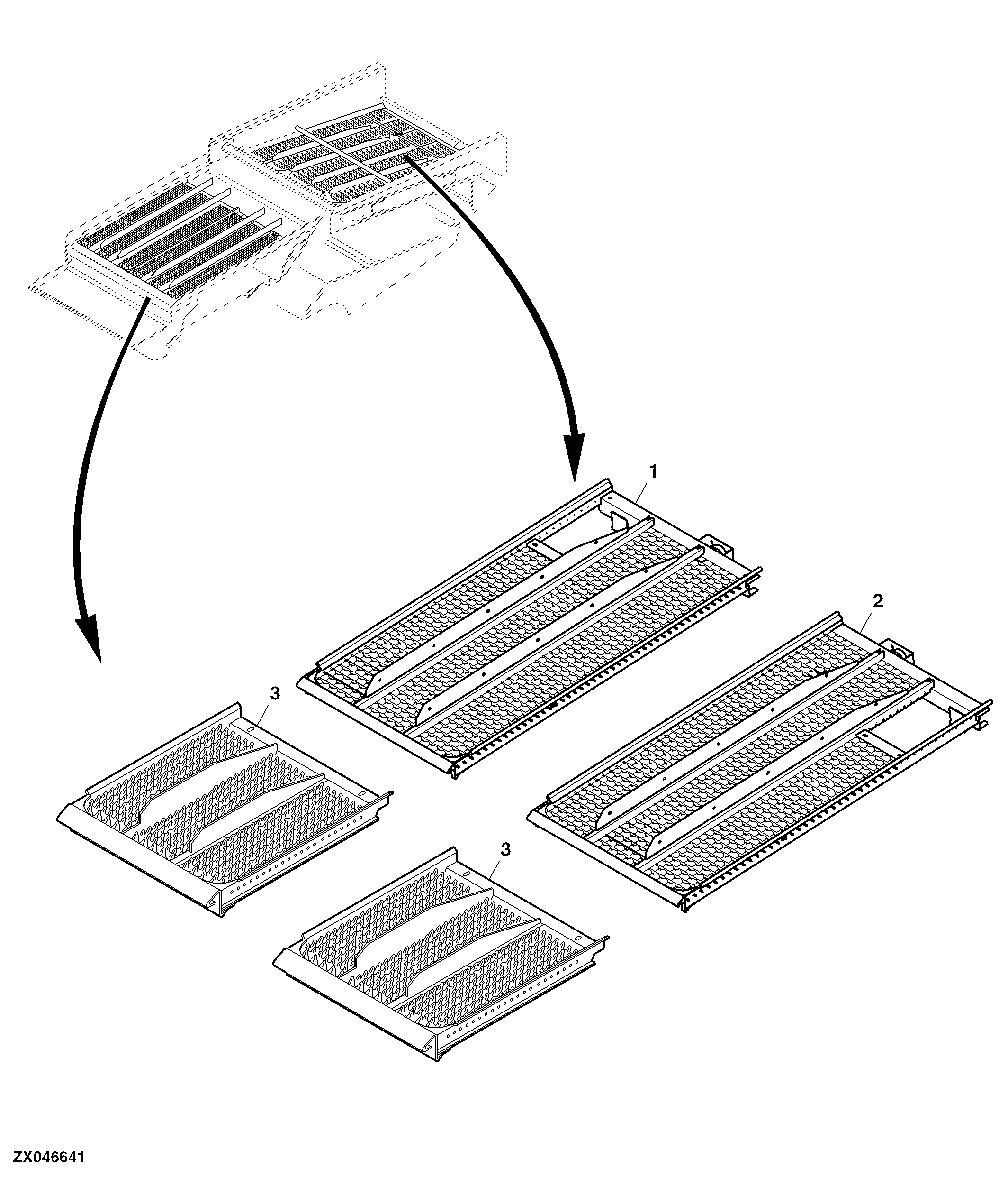 Corn Sieves, Electrically Adjustable, CZ/4 Fins