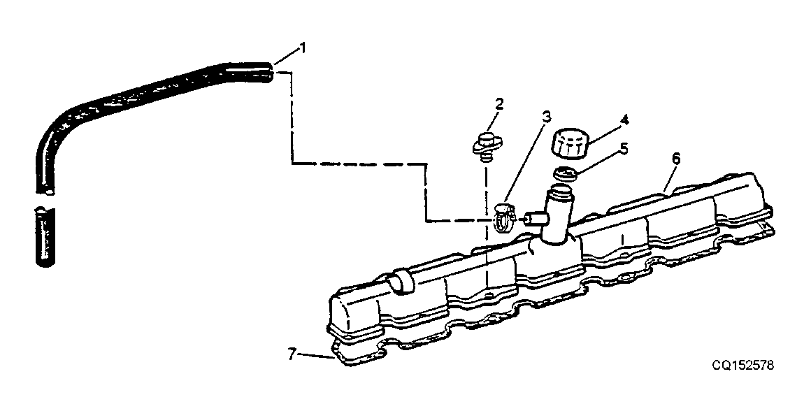 TAPA DE VALVULA, CODIGO 1105, 2912 - MOTOR 8.1L