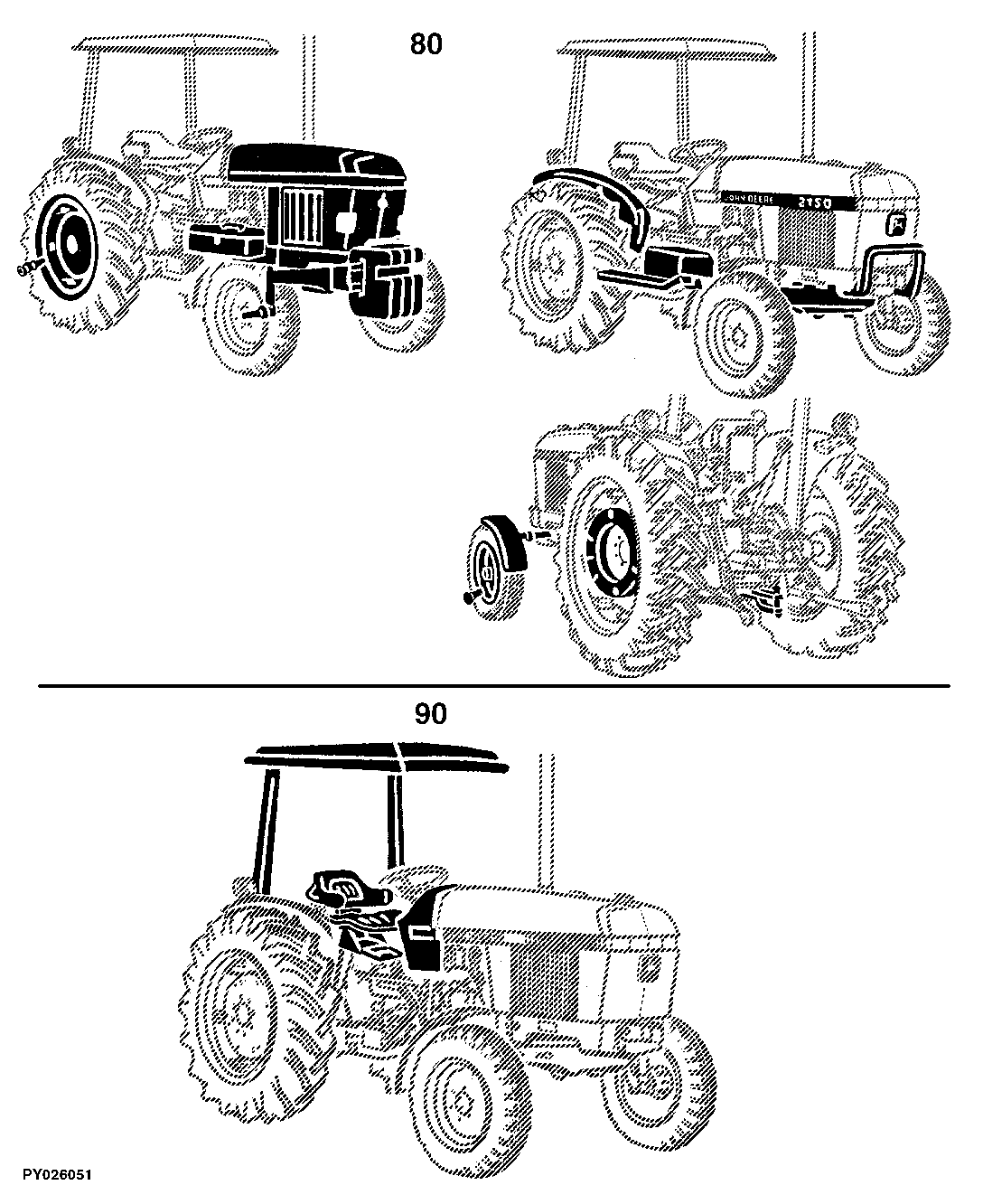 2150 and 2255 Tractors (North America Edition)