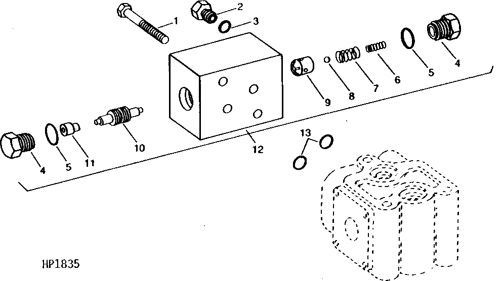 Check Block (Automatic Header Height Control And Dial-A-Matic Header Height Control)