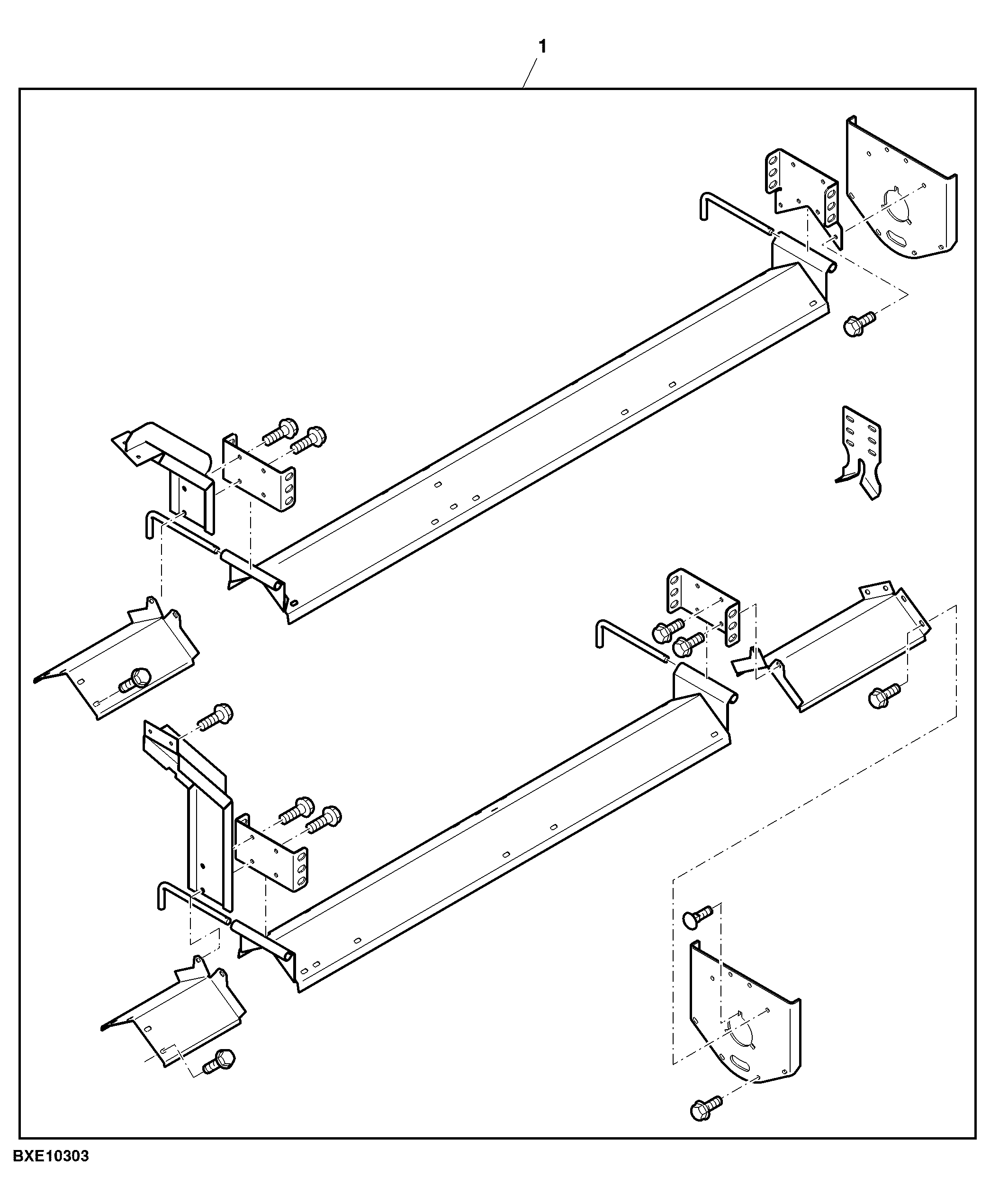 Attachment, Adjustable Grain Tank Auger Cover