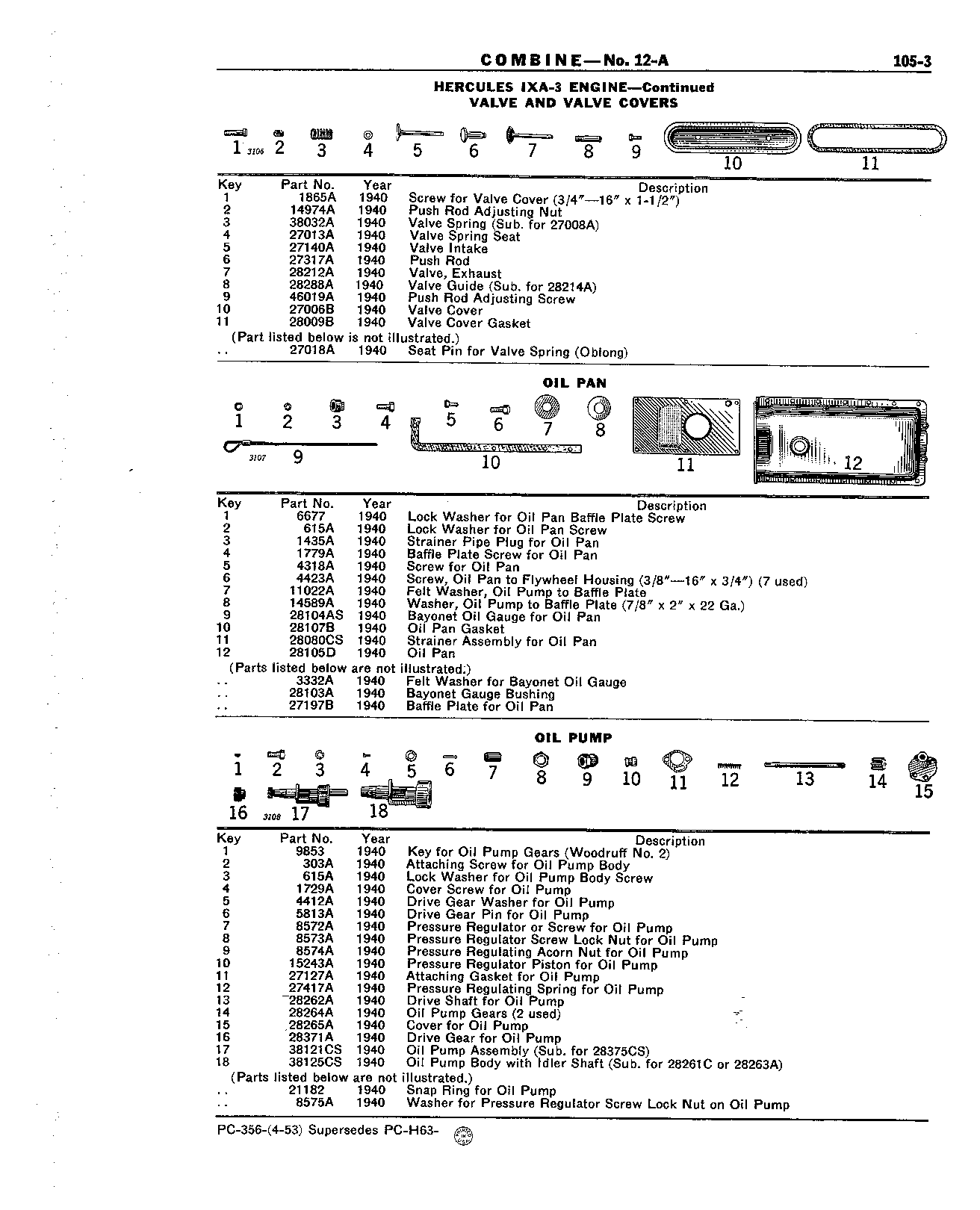 Section 105-John Deere "HERCULES" Engine (Continued)