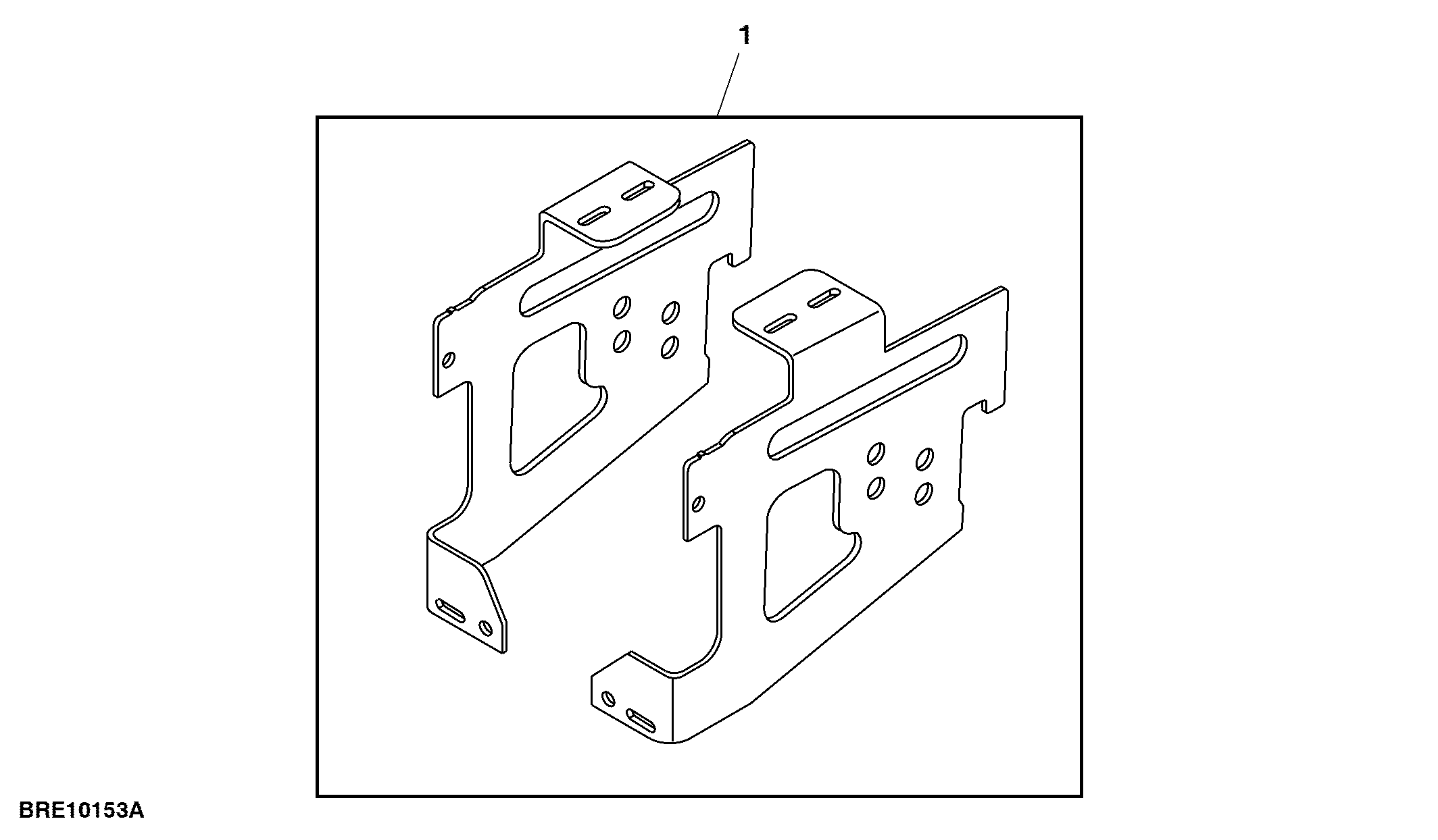 Attachment, Front Utility Box Bracket