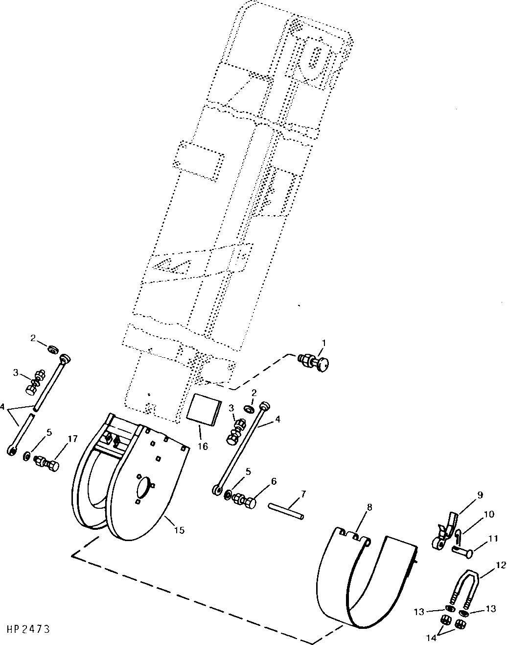 CLEAN GRAIN ELEVATOR HOUSING BOOT (551901 - )