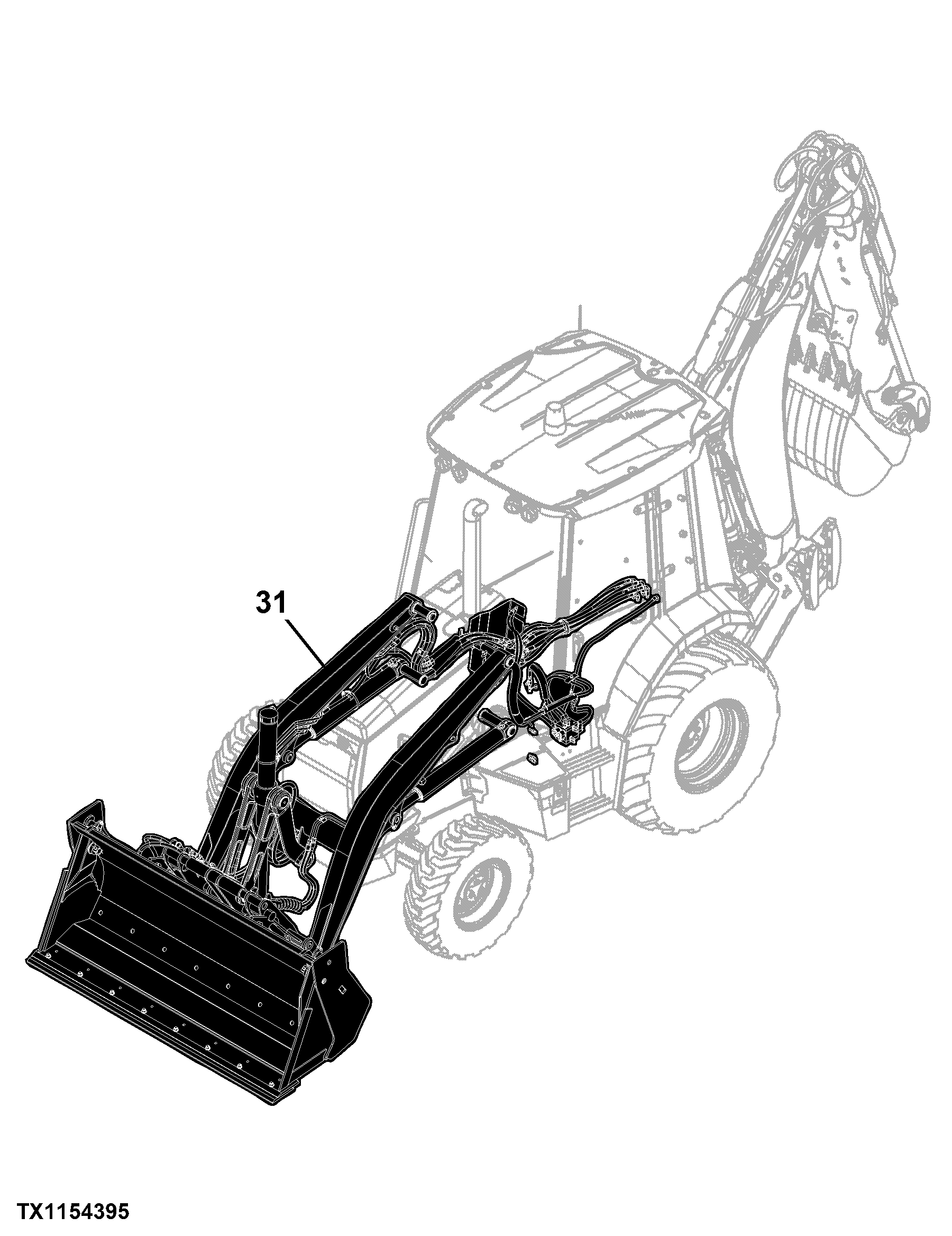 410K TC (TMC) Backhoe Loader (Engine 4045HT063, 4045HT073)(PIN: 1T0410TK_ _E219607 - E268557)